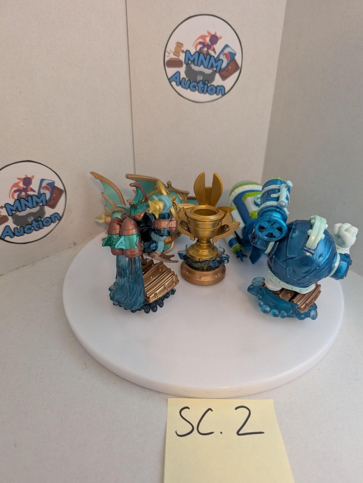 Skylanders Super chargers Complete Water lot and Sea Trophy