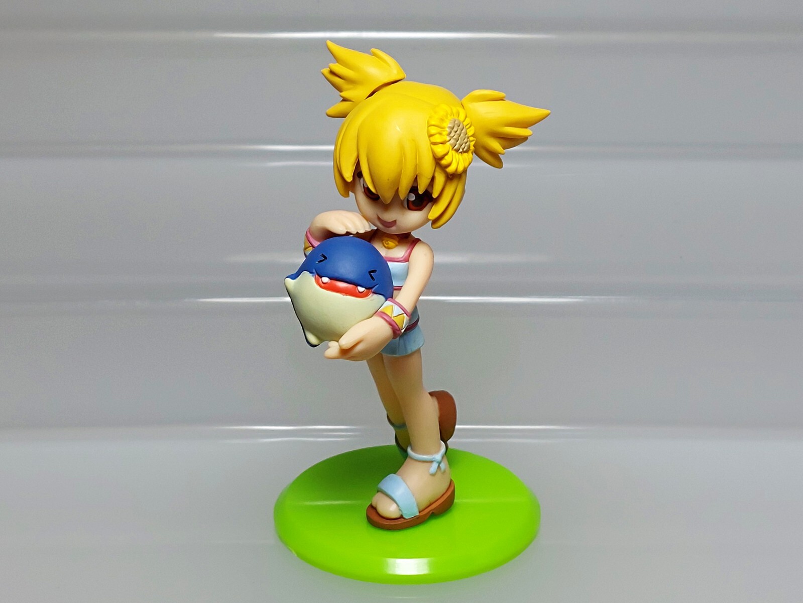 Game Characters Sukatto Golf Pangya Lolo Lola Dolfini Figure MegaHouse H07 3.2in
