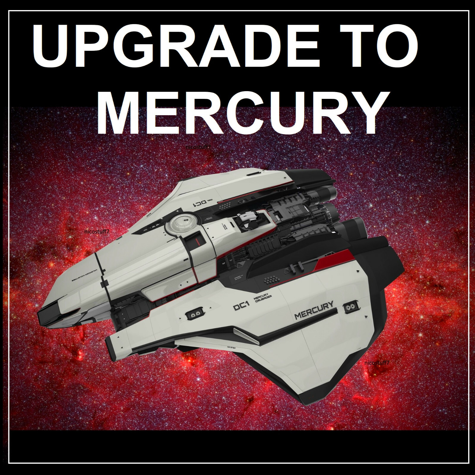 STAR CITIZEN – SHIP UPGRADE TO MERCURY STAR RUNNER – CCU SELECTION