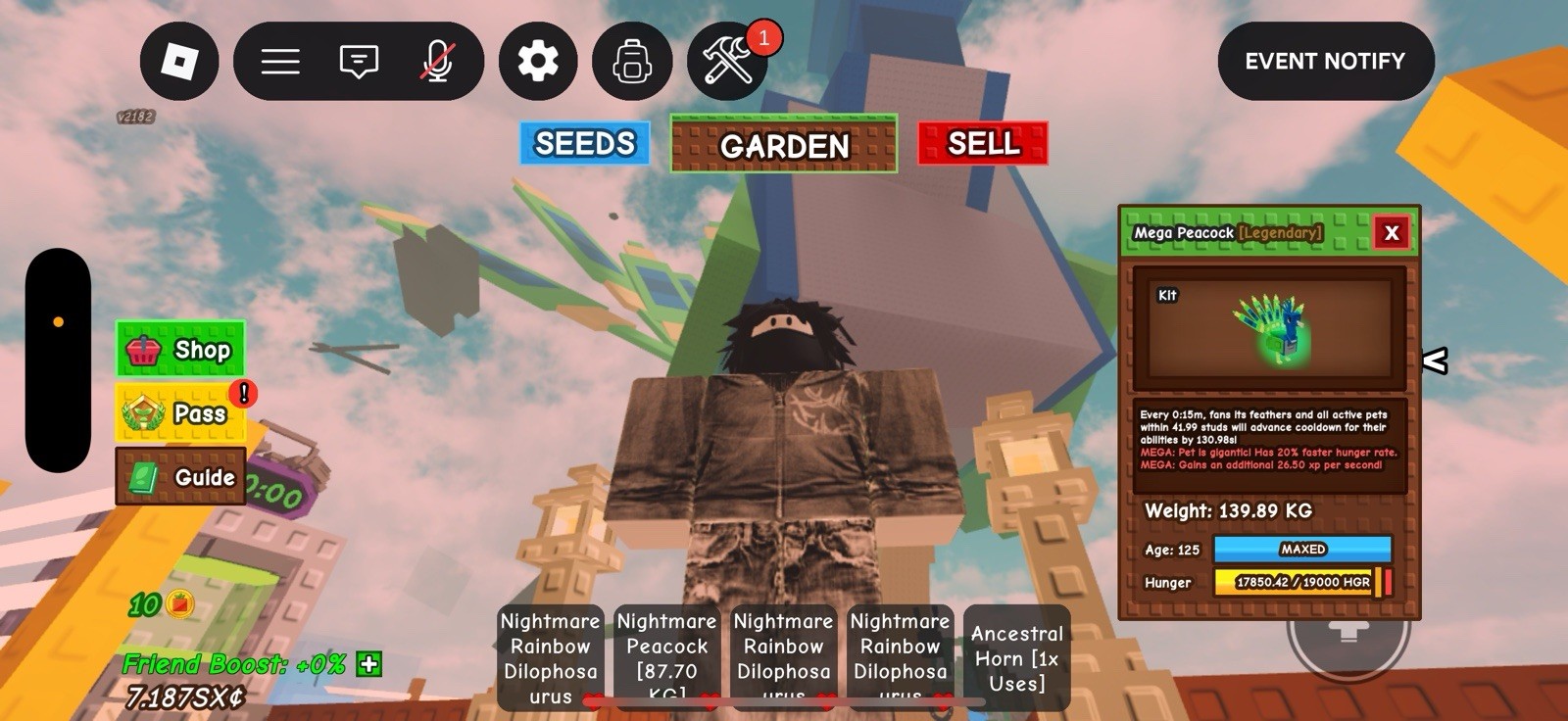GODLY PEACOCK GROW A GARDEN