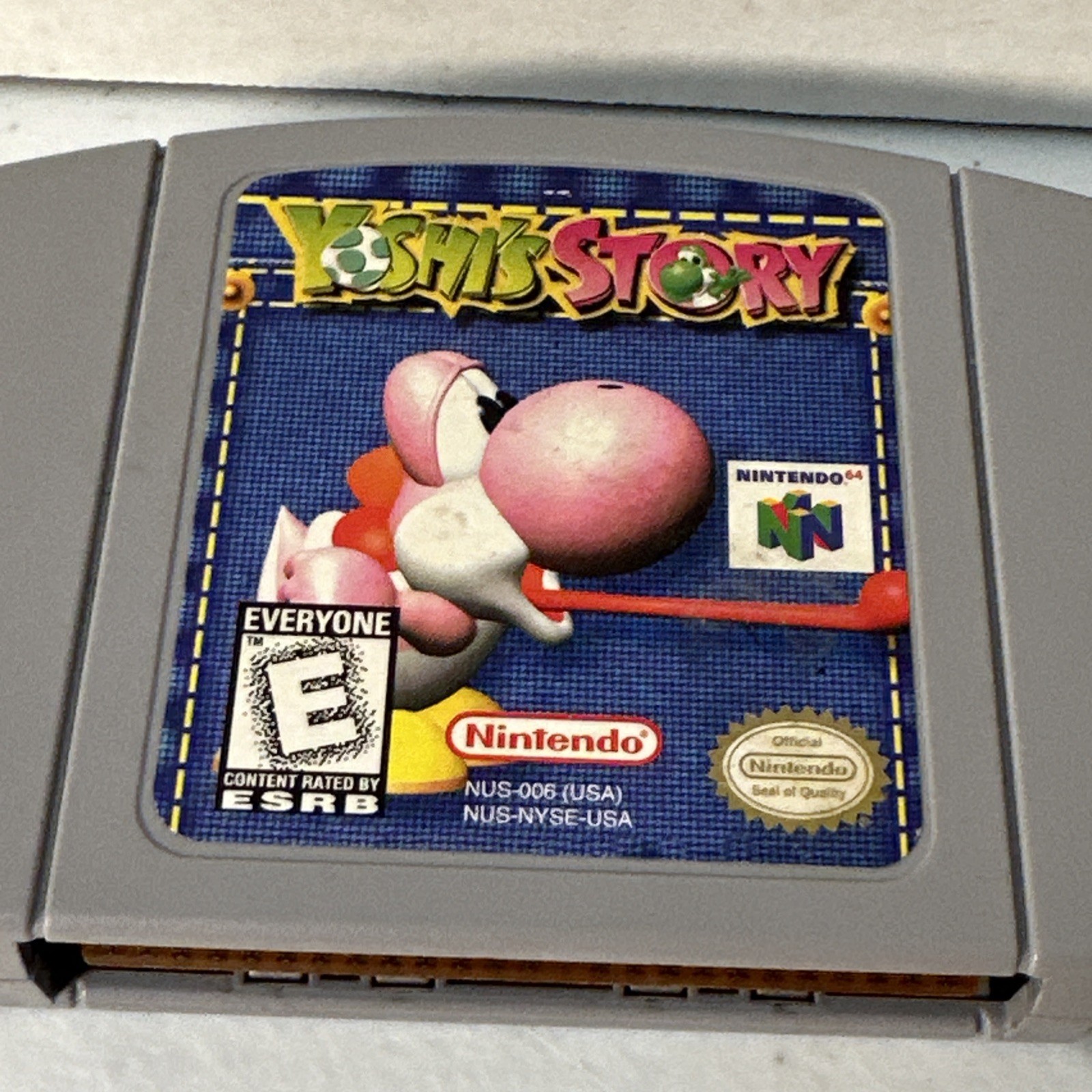 Yoshi’s Story N64 (Nintendo 64, 1998) Tested Working Authentic