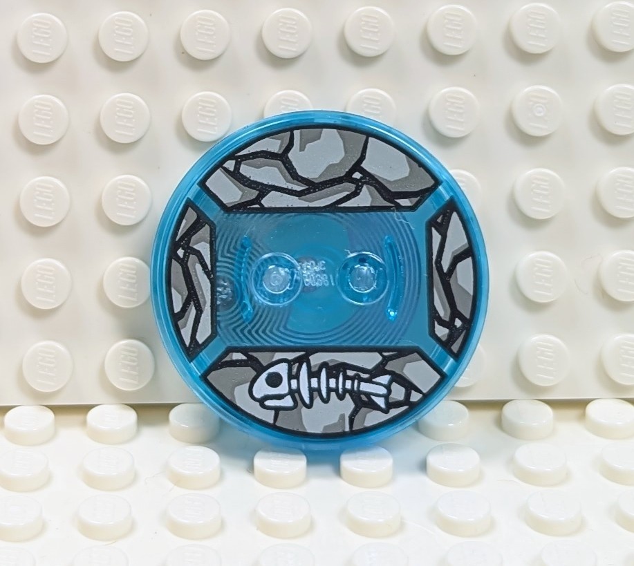 Genuine LEGO Dimensions Gollum NFC Toy tag base (from LEGO LOTR set #71218)