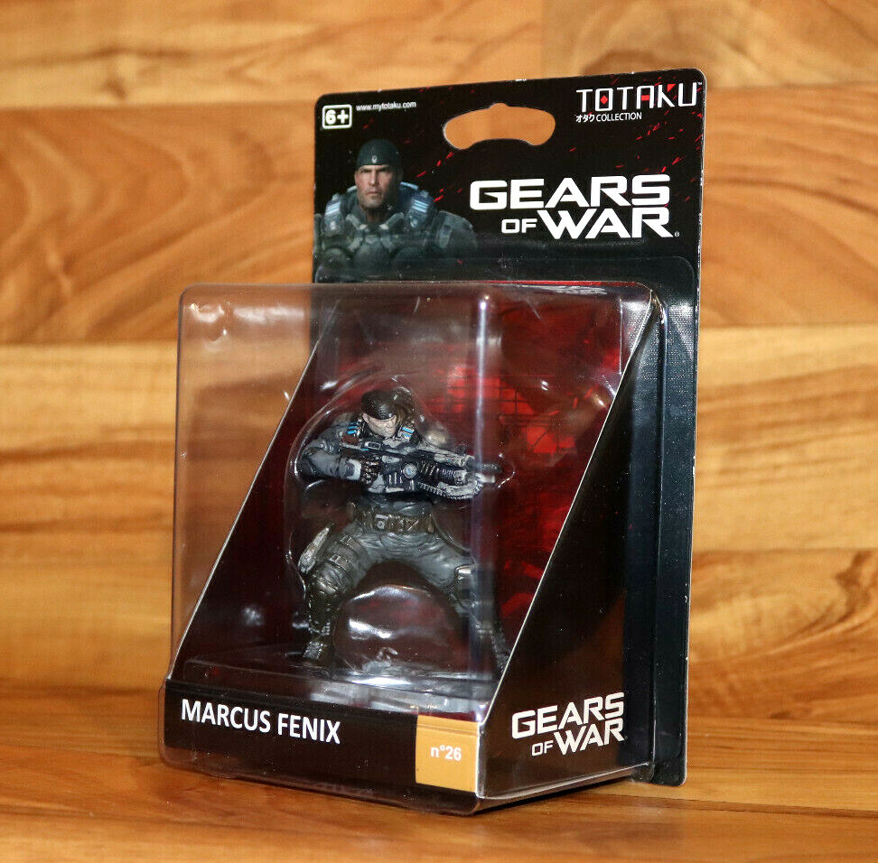 Totaku Marcus Fenix Gears Of War No 26 First Edition Figure Rare XBOX XBOX 360