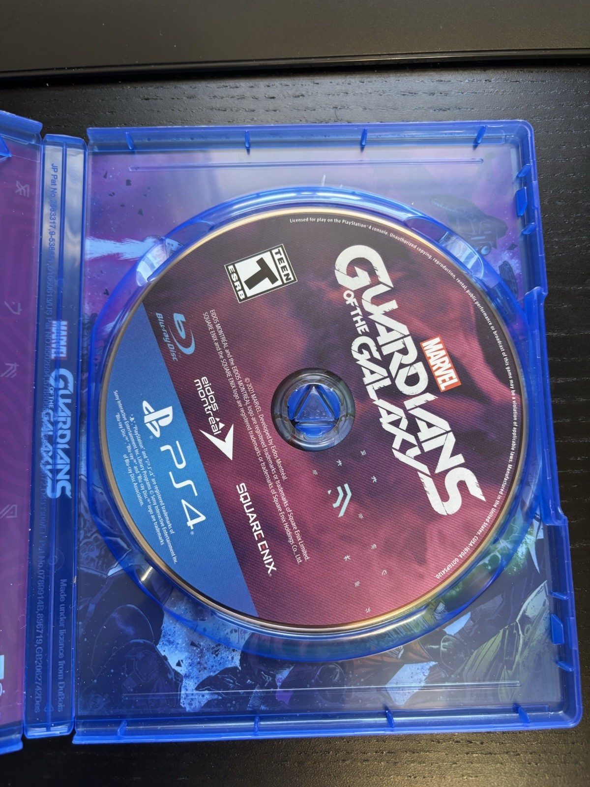 Square Enix Marvel’s Guardians of the Galaxy PS4 PS5 Upgrade Available Teen