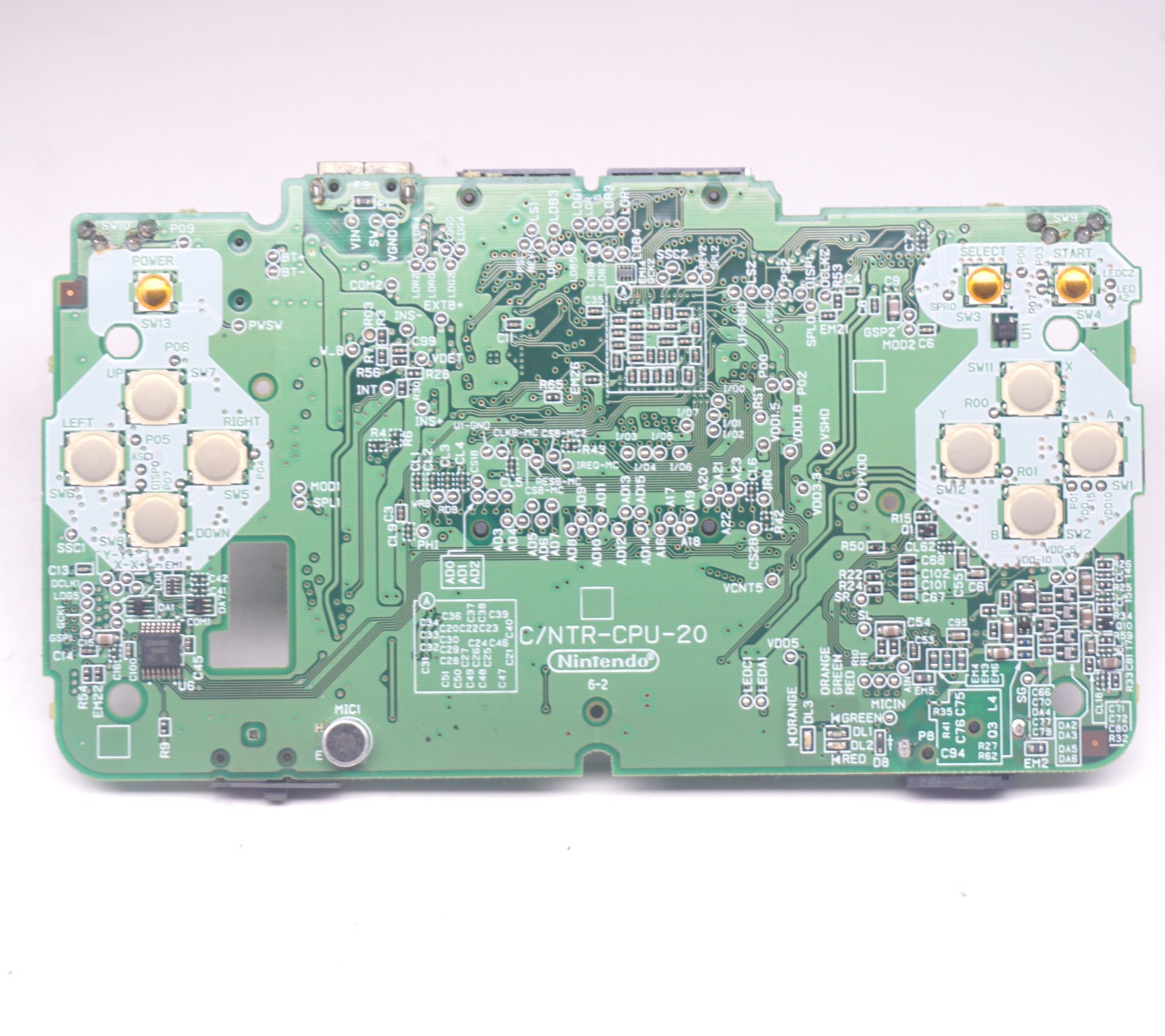 Nintendo DS Original Genuine Replacement Motherboard Part OEM NTR-CPU-20 Tested