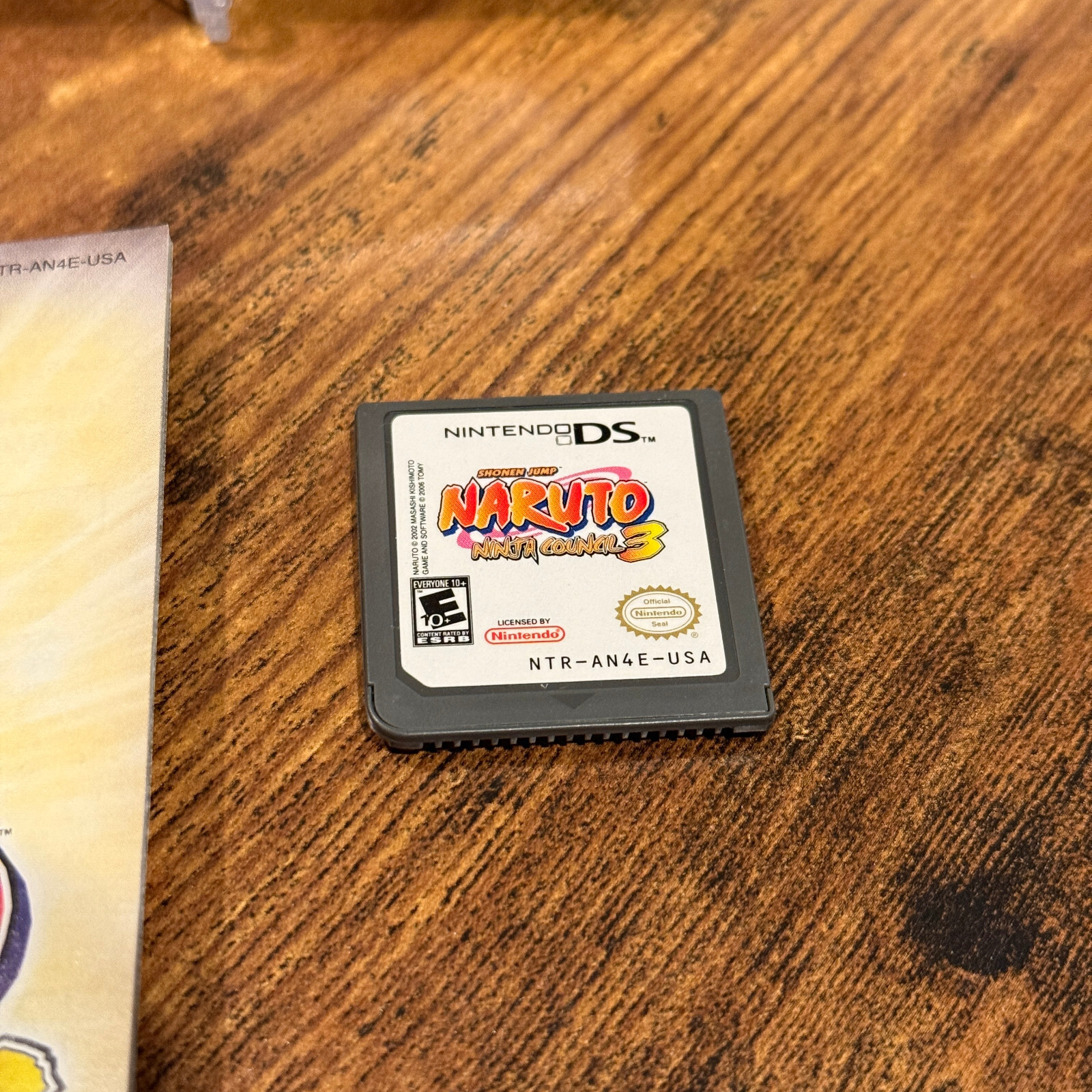 Naruto: Ninja Council 3 (Nintendo DS, 2007) Complete, Tested, Great Condition!