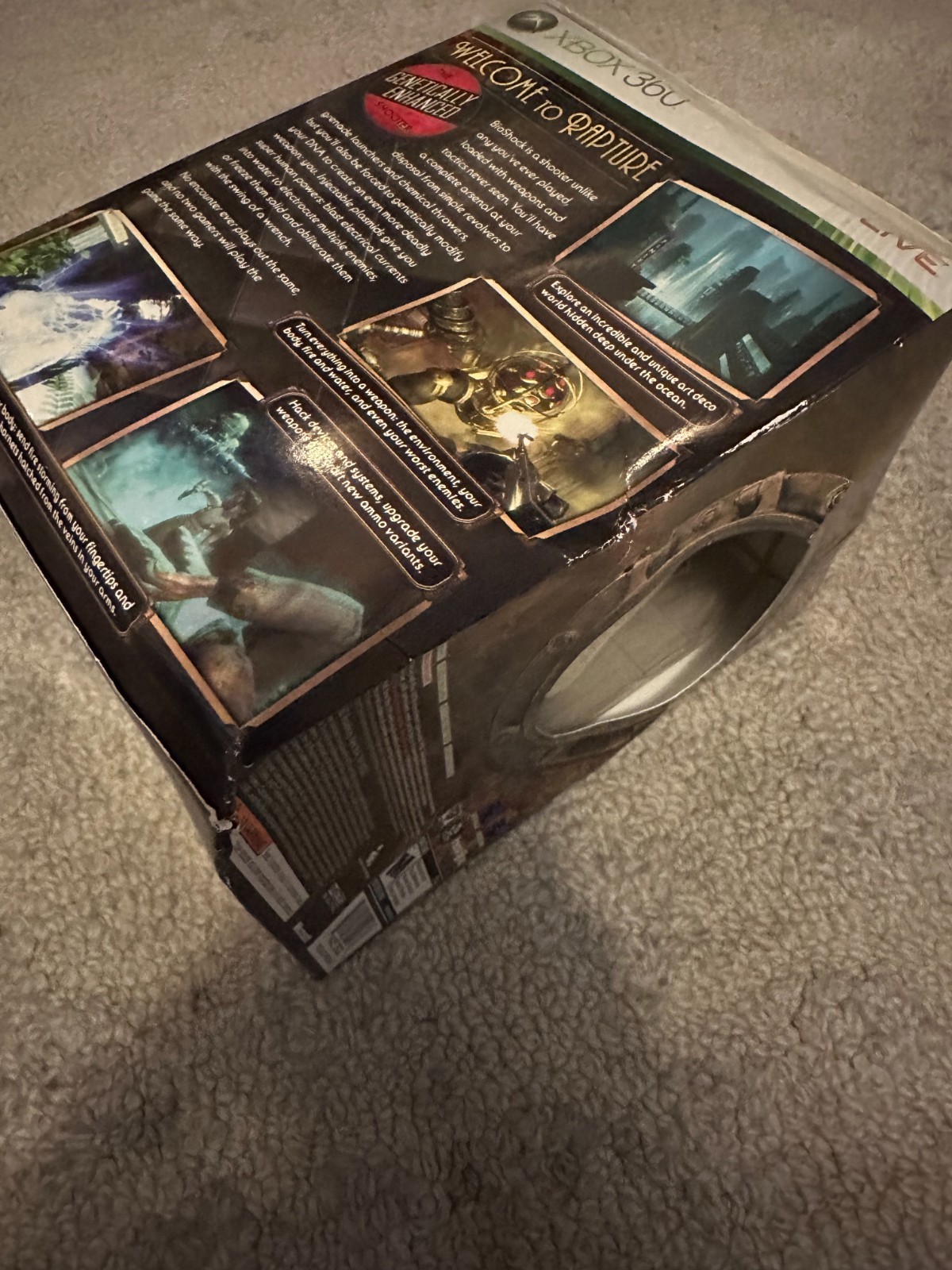 BioShock Limited Edition – Xbox 360 – Box with Big Daddy Figure only