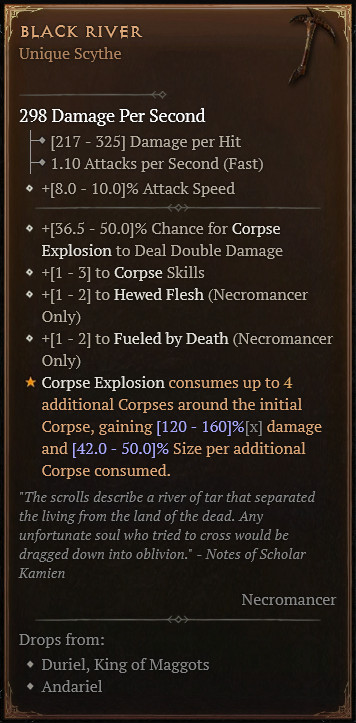 Diablo 4 Diablo IV Season 9 Necromancer Unique Items Ancestral 1GA 2GA 3GA 4GA