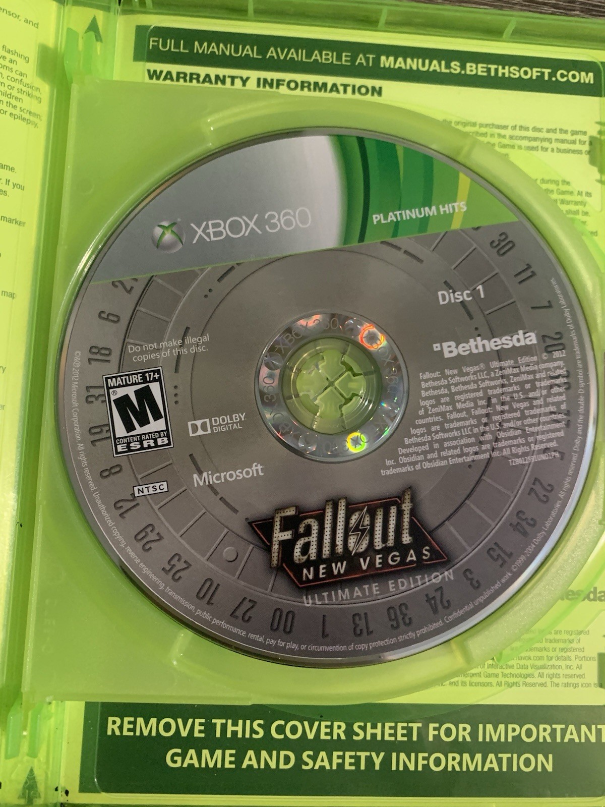 fallout new vegas ultimate edition xbox 360