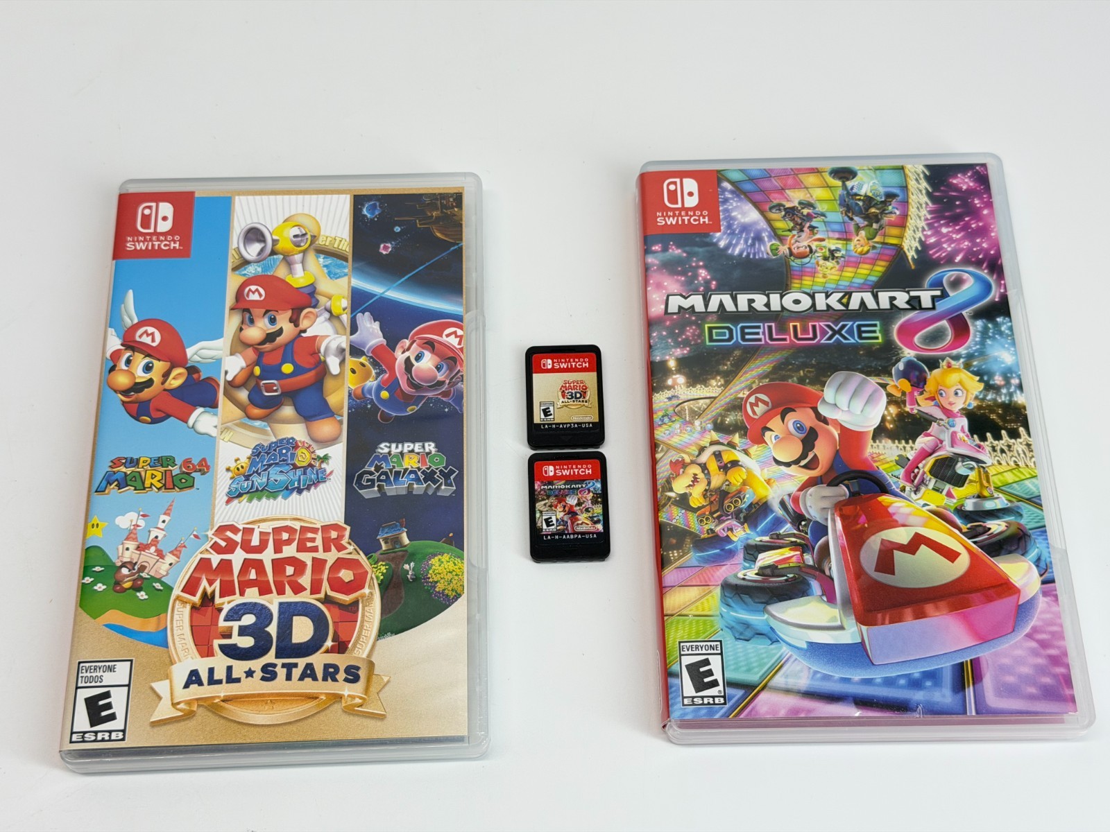 Super Mario 3D All-Stars & Mario Kart 8 (Nintendo Switch) Games with Case Tested