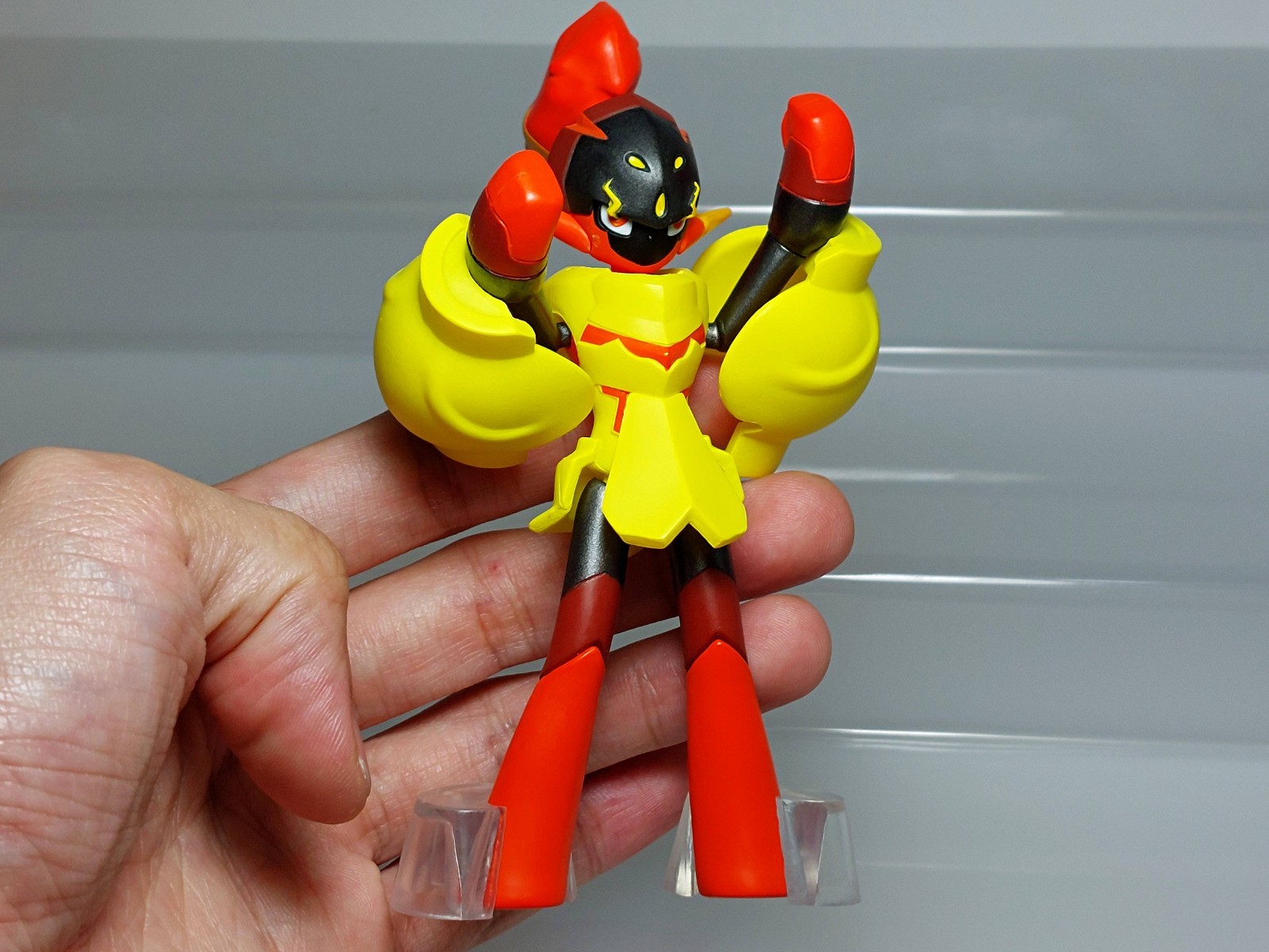 Pokemon Assembled and Moveable! Ceruledge Armarouge Premium Bandai 4.9in