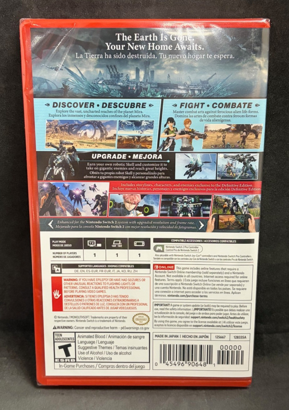 Xenoblade Chronicles X: Definitive Edition (Nintendo Switch 2) BRAND NEW