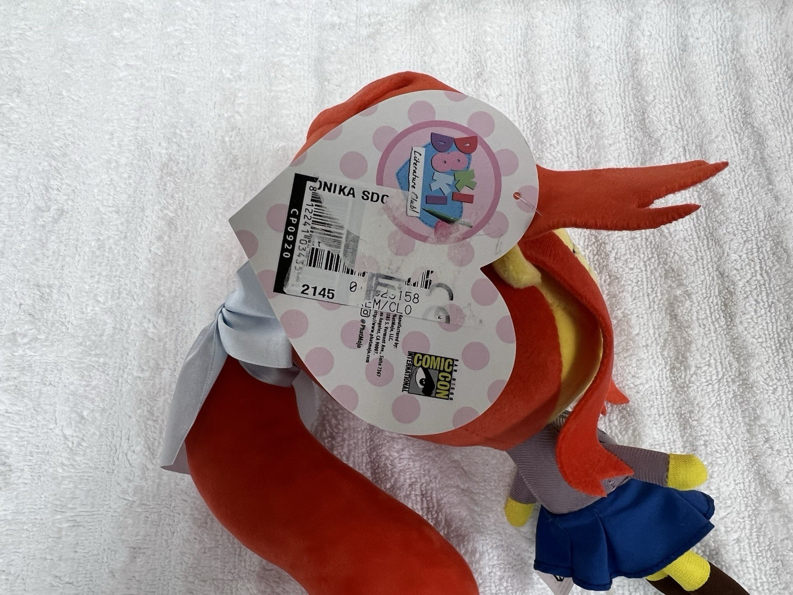 Official Doki Doki Literature Club Plushies Complete Set of 5 NWT PhatMojo