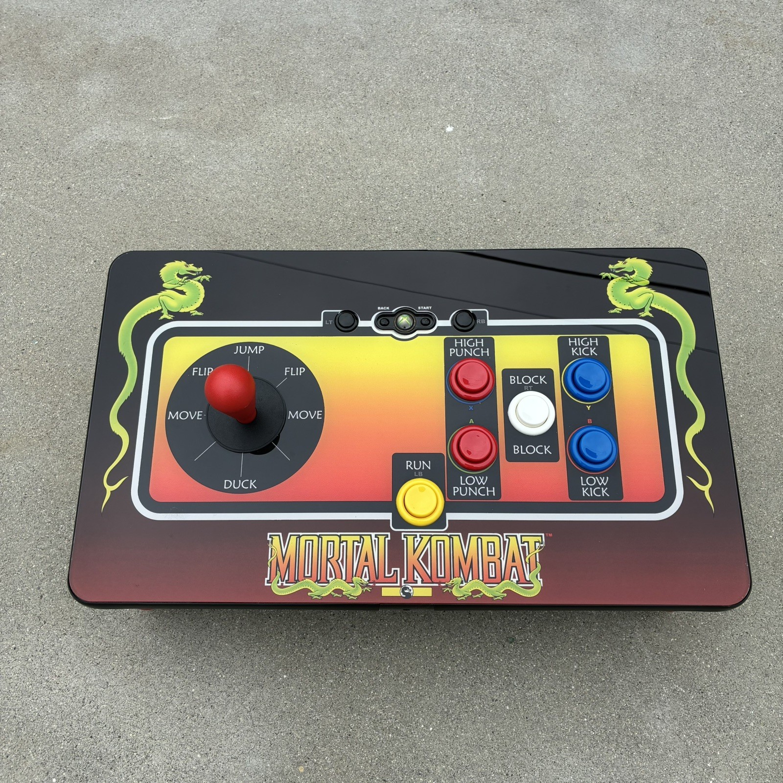Mortal Kombat Tournament Edition Arcade Fight Stick for Xbox 360 Tested