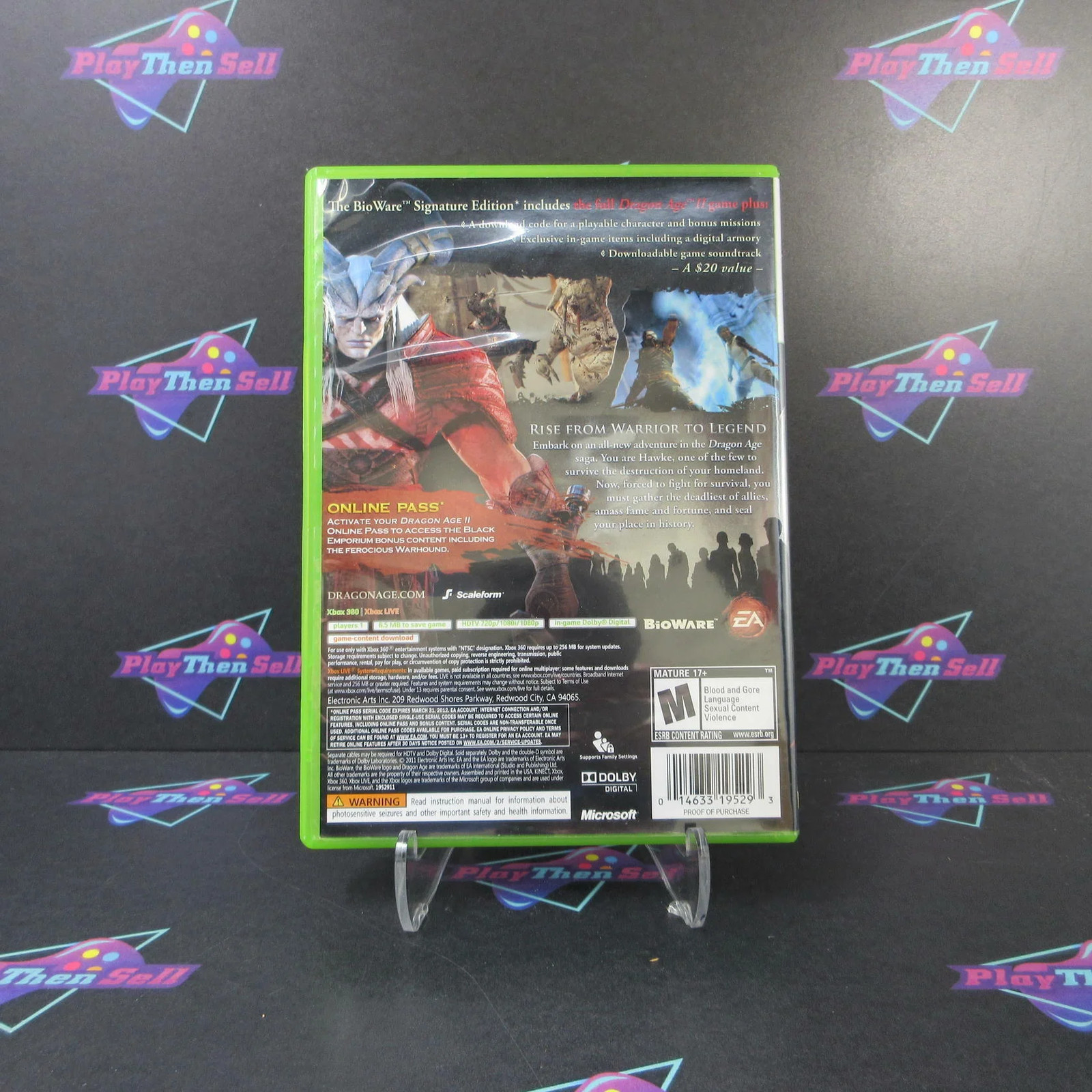Dragon Age 2 Bioware Signature Edition Xbox 360 Complete – Excellent – 1 Year