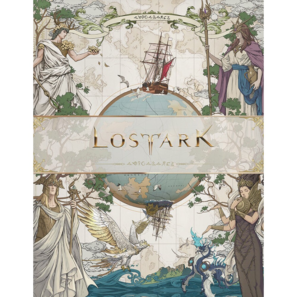 Lost Ark Set Up Art Book & Photocards Collect Korean Official Concept Artbook