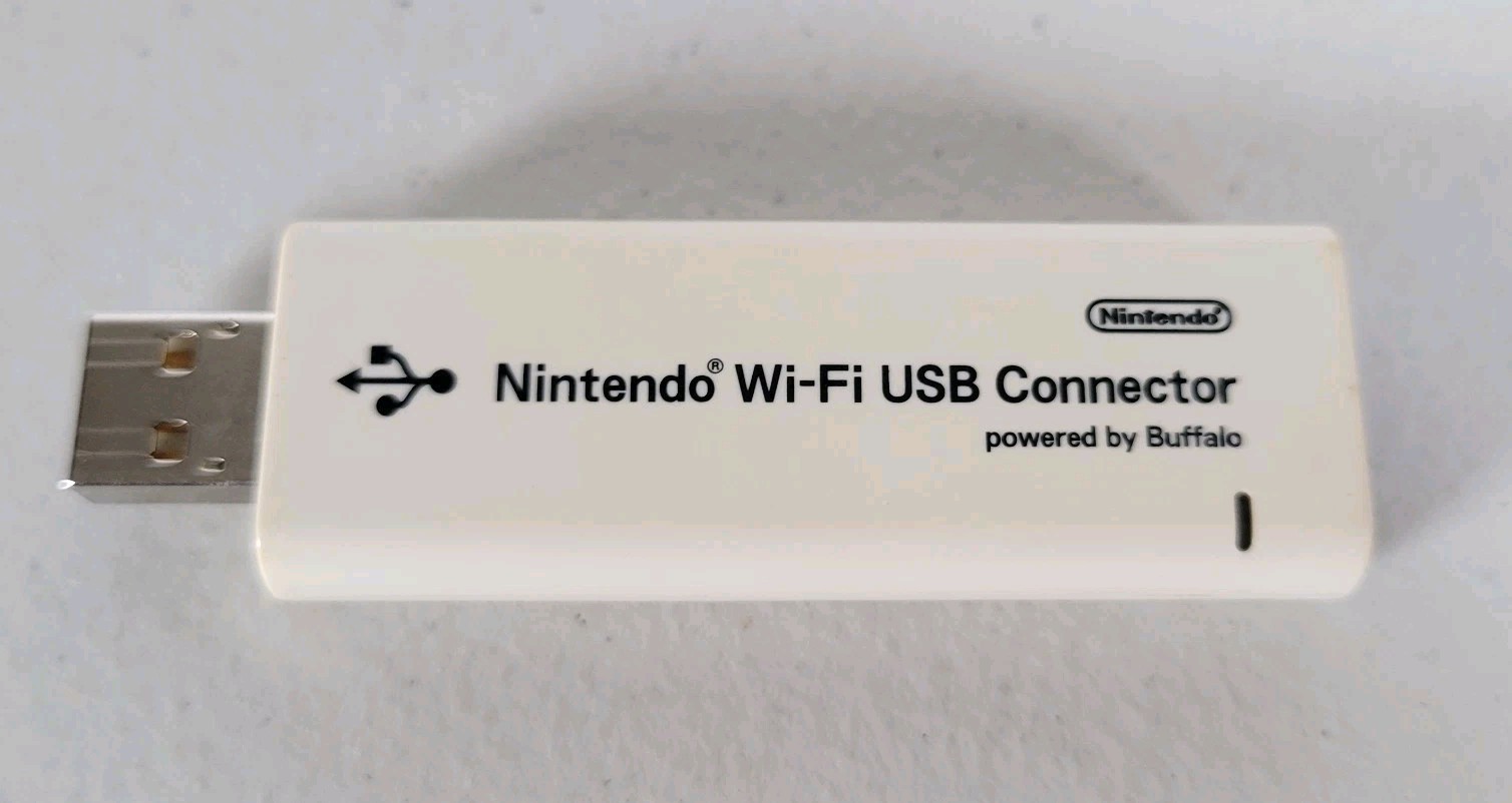 Nintendo Powered Buffalo Wii 3DS DS DSi Wi-Fi USB Connector NTR-010 Dongle Only