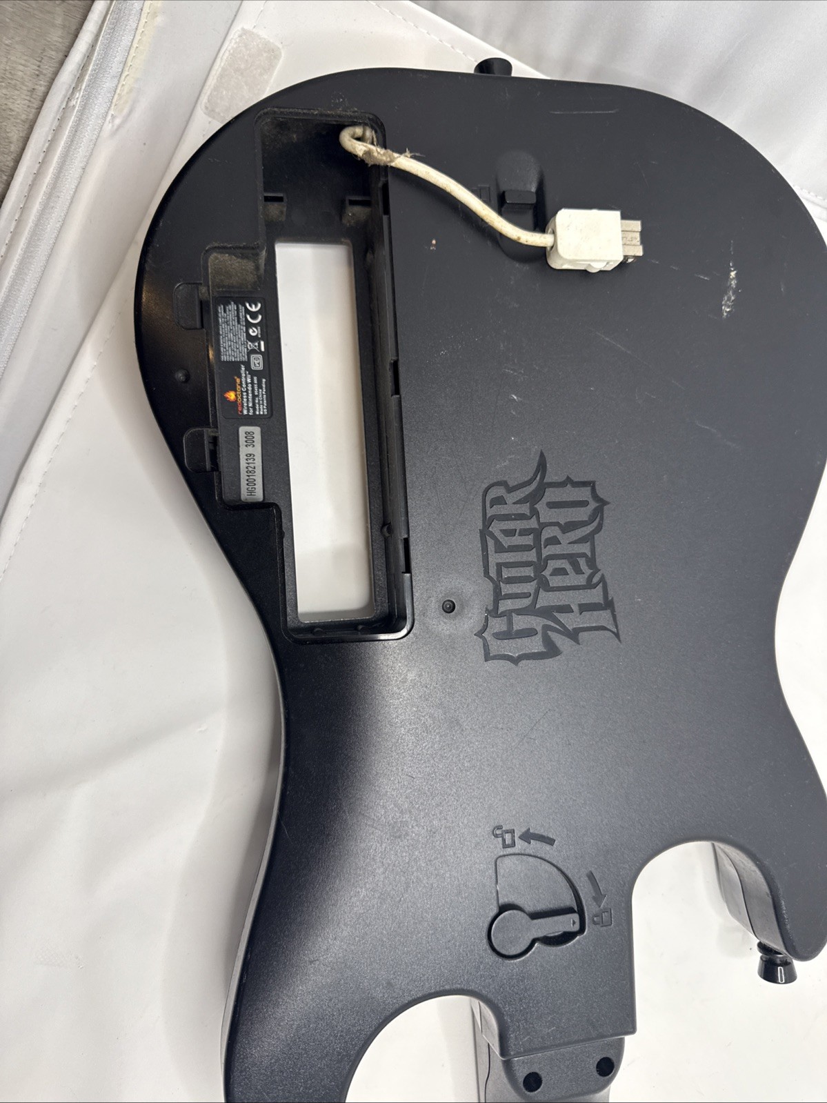 RedOctane Wireless Guitar Hero Controller for Nintendo Wii with Strap untested