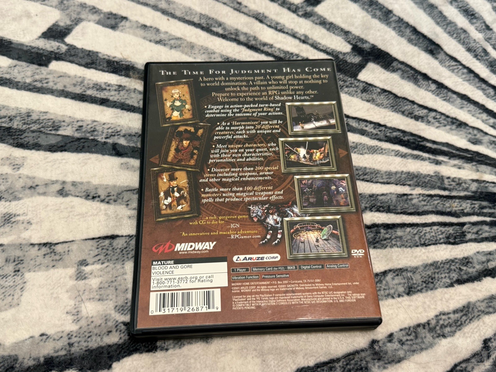 Shadow Hearts Trilogy PS2 CIB Black Label Covenant & From The New World, W Strat