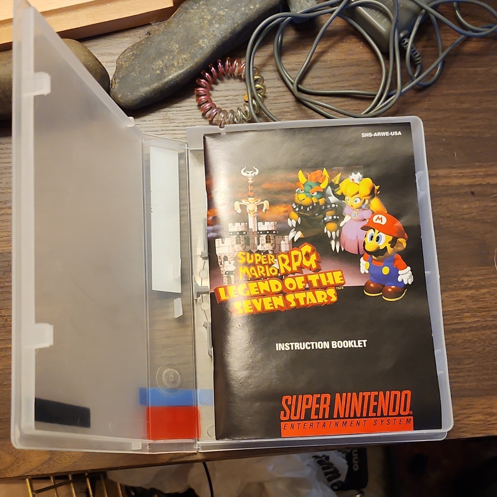Nintendo Original Manual: Super Mario RPG Legend of the Seven Stars SNES