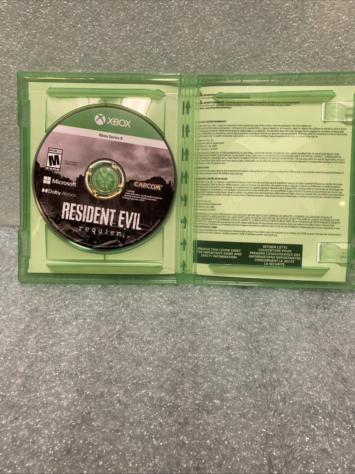 Resident Evil Requiem Microsoft Xbox Series X 4 5 6 Village Biohazard Lot Of 6