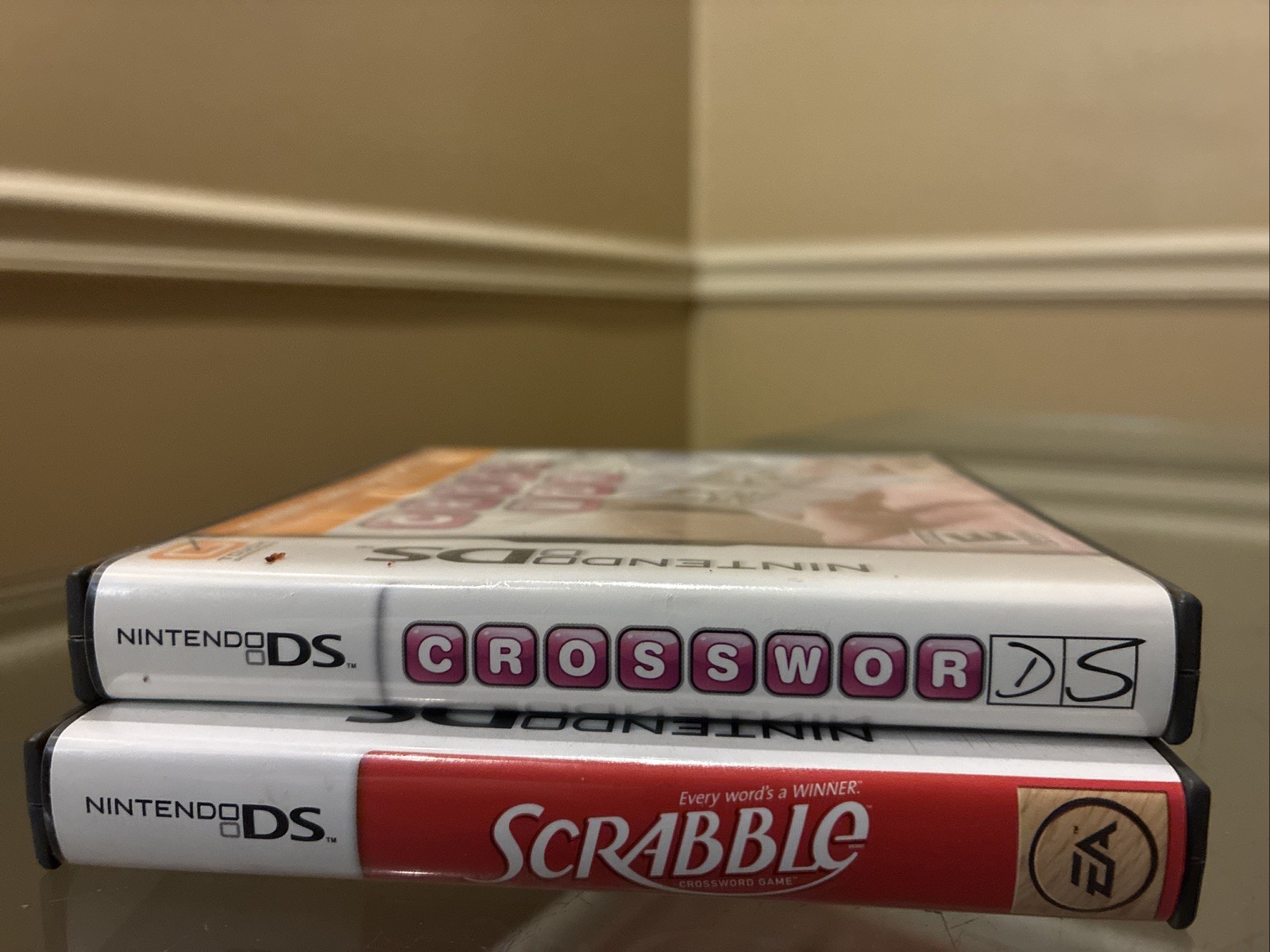 Crosswords DS (Nintendo DS, 2008) & Scrabble (Nintendo DS, 2008) Both EXCELLENT