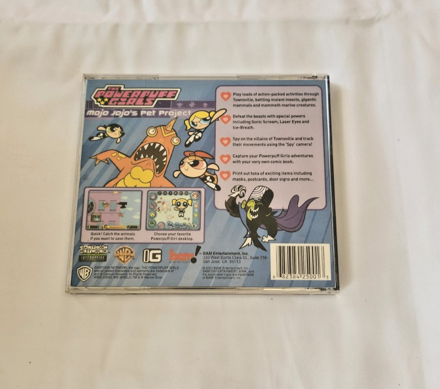 The Powerpuff Girls Mojo Jojo’s Pet Project PC CD-ROM