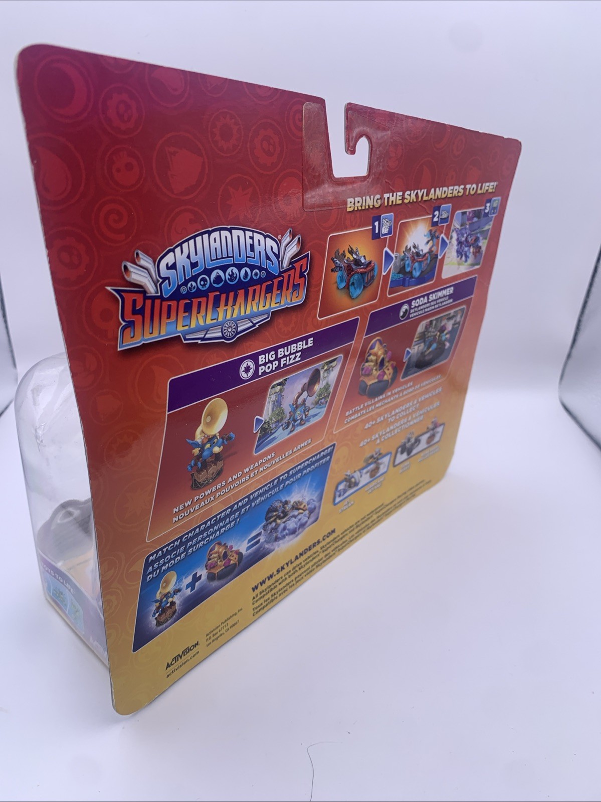 Skylanders Superchargers Big Bubble Pop Fizz & Soda Skimmer Combo Pack – Sealed