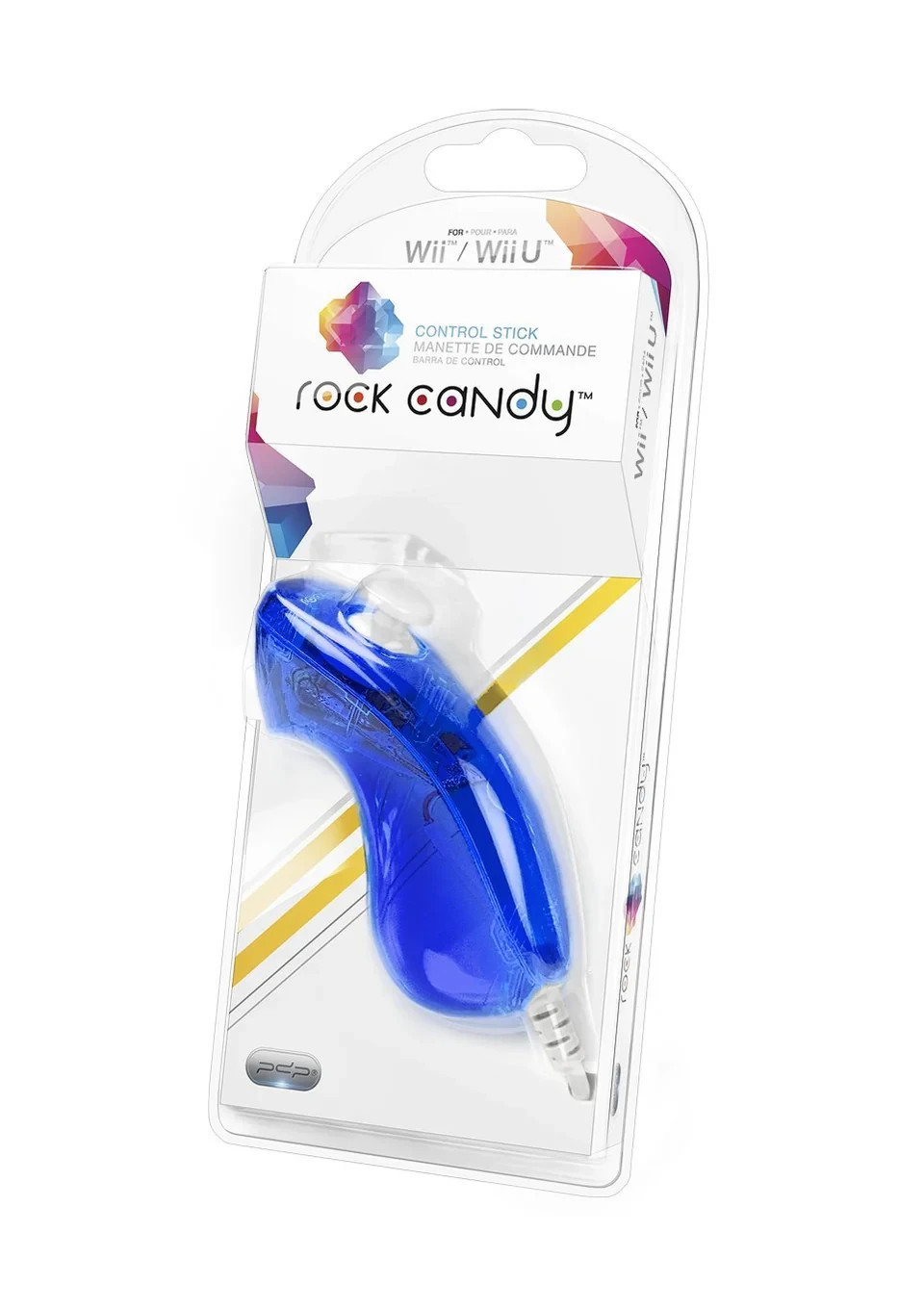Rock Candy Control Stick Blue Nunchuck Blueberry Boom – WII/ WIIU – Brand New