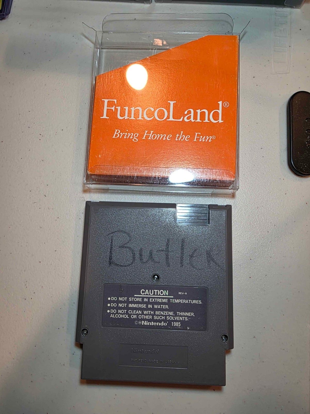 Total Recall NES + Dust Sleeve + Protective Outer Case