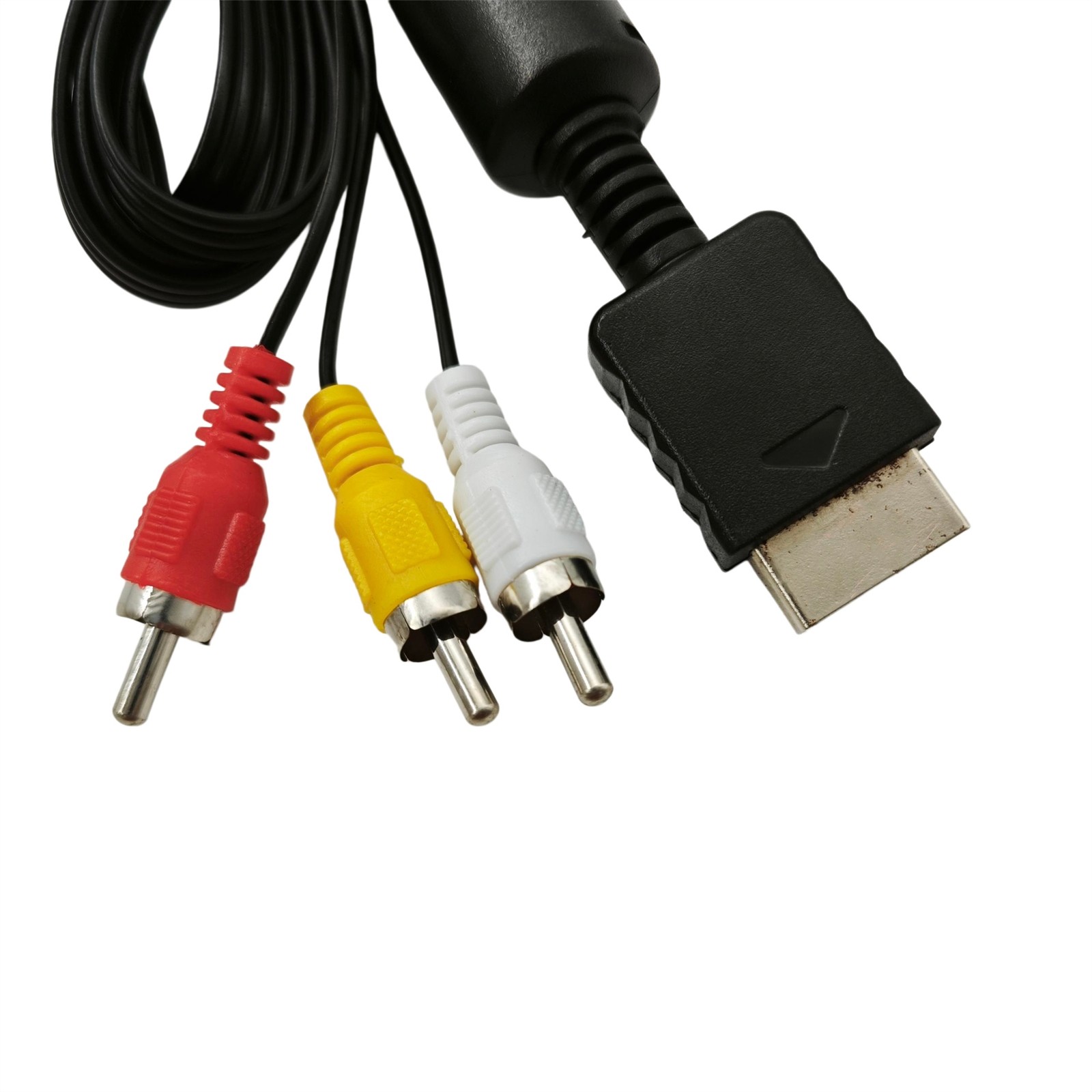 6 Feet AV to RCA Audio Video Composite Cable Cord For Sony PS1 PS2 PS3 PS3 Slim