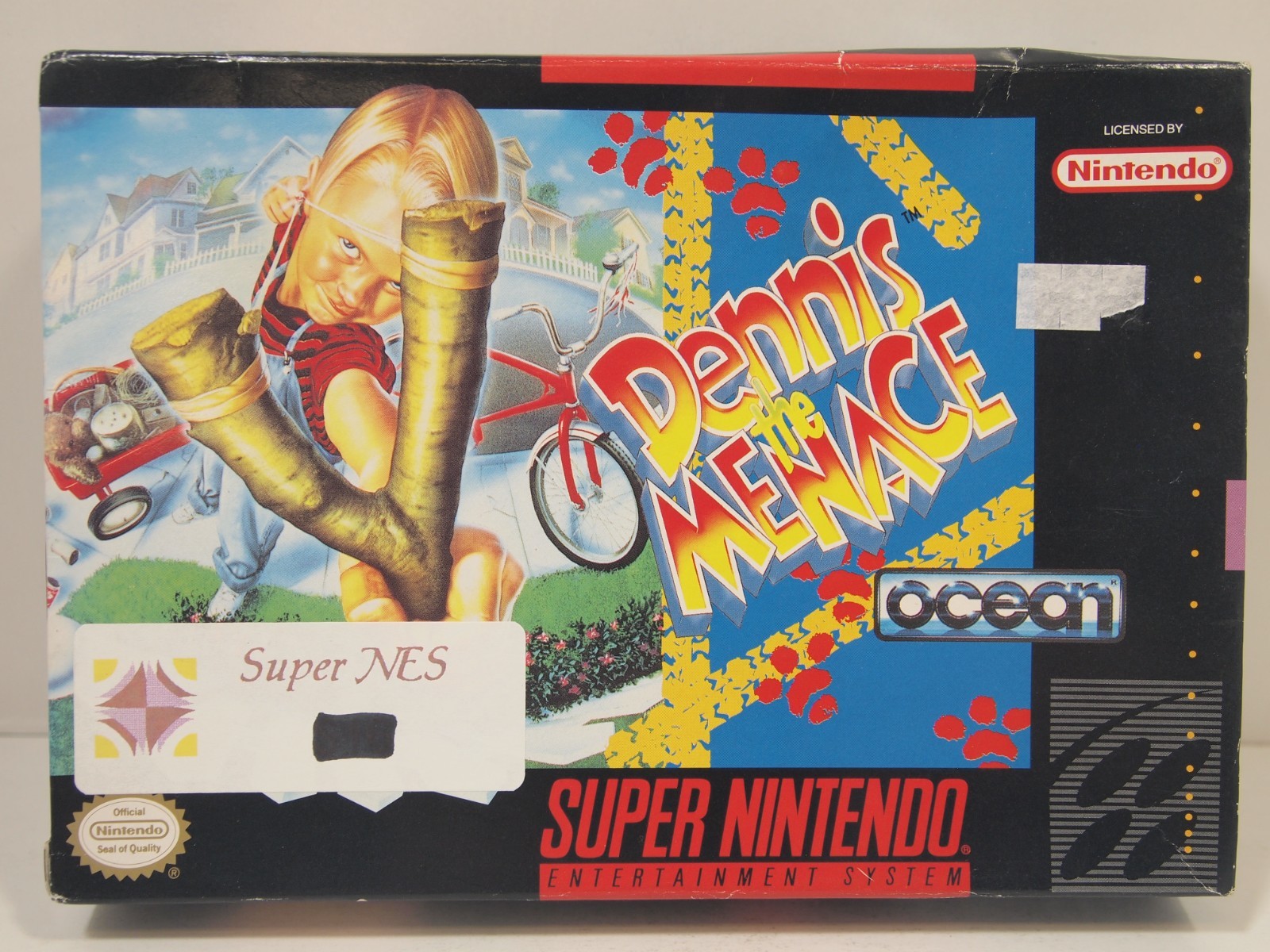 Dennis the Menace (Super Nintendo | SNES) Authentic BOX ONLY
