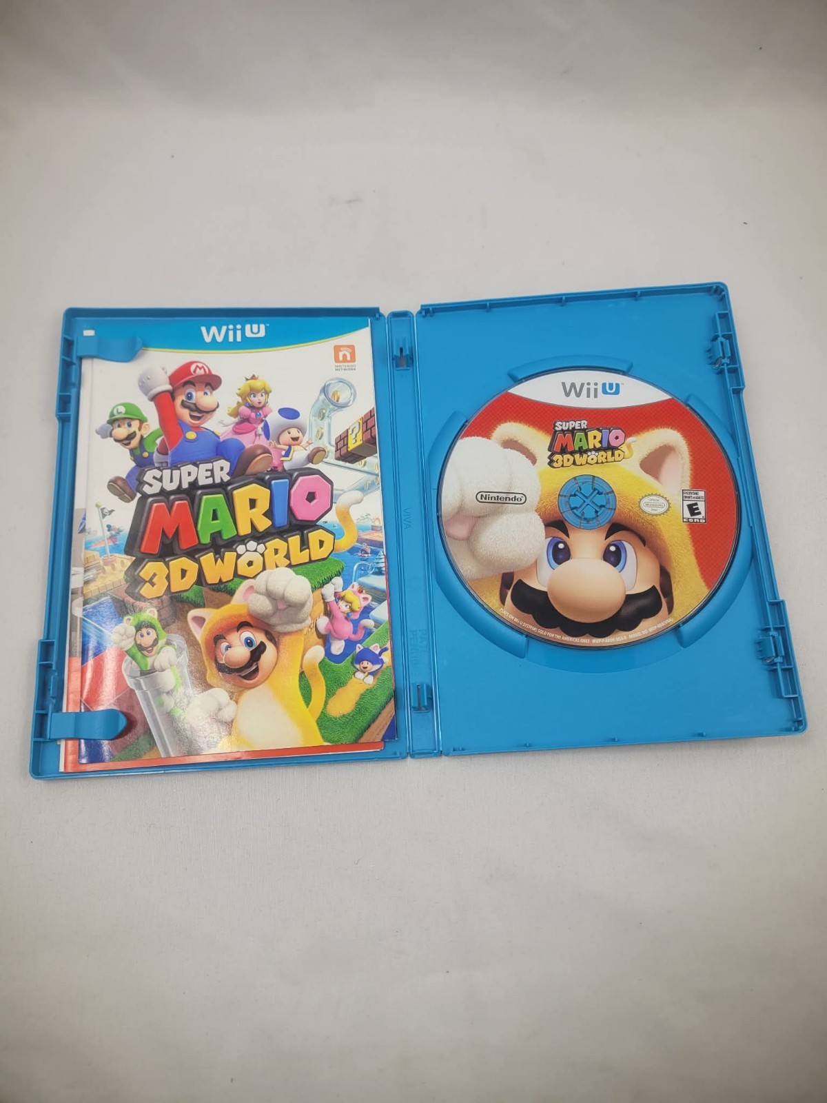 Super Mario 3D World (Nintendo Wii U, 2013) Complete CIB Tested And Working