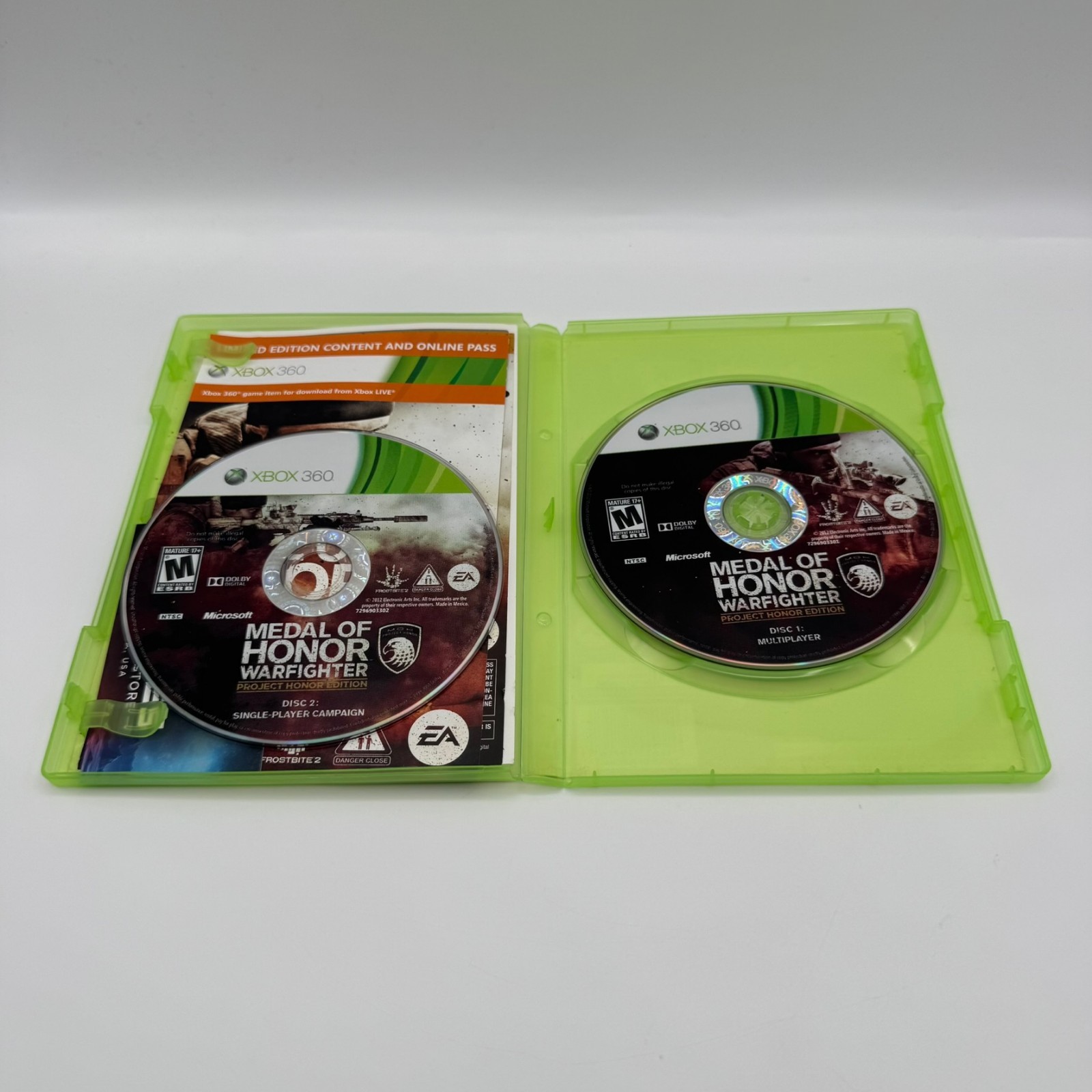 Medal of Honor Warfighter Limited Ed Microsoft Xbox 360 Refurbished 1yr Warranty