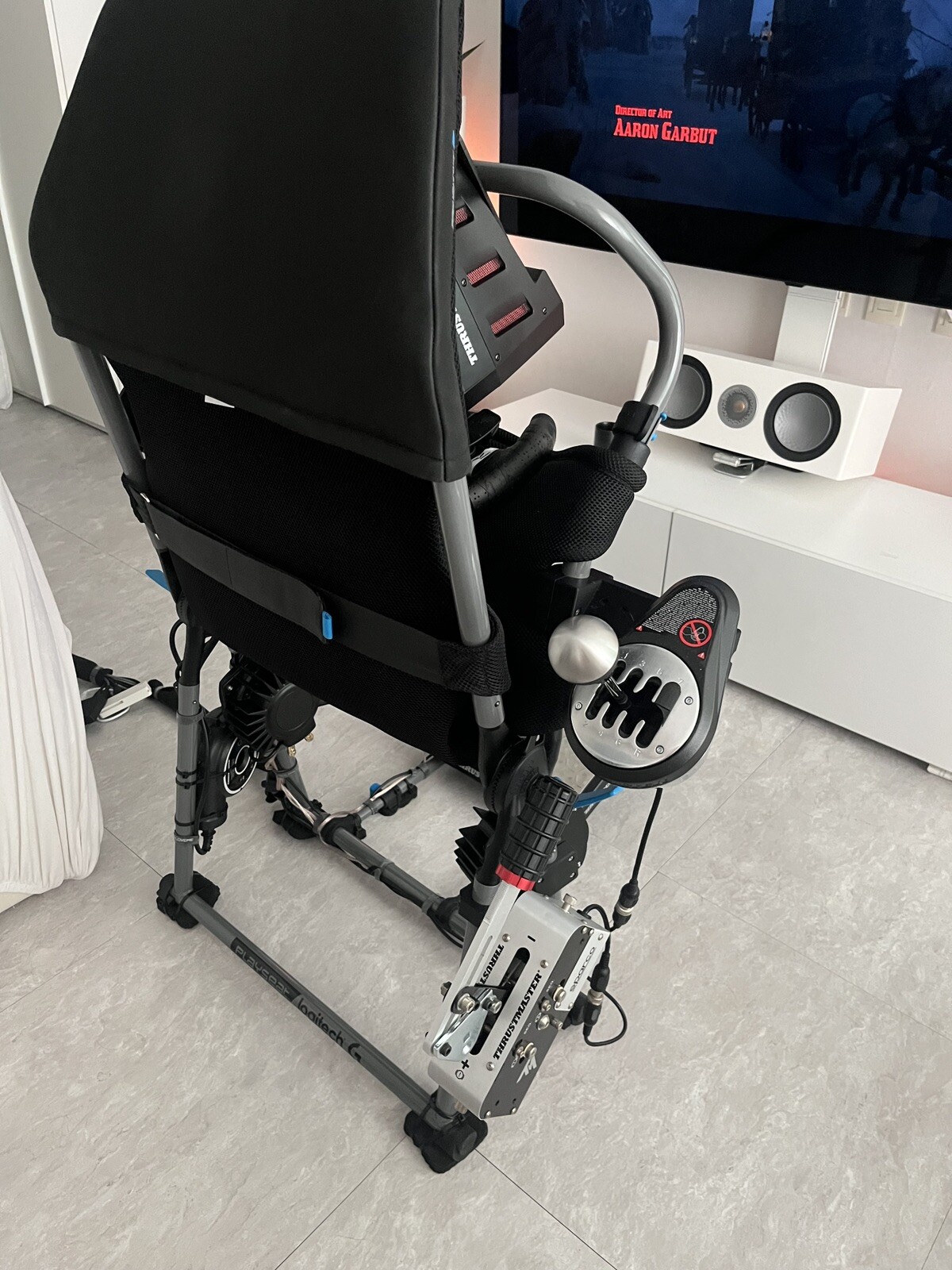 Playseat Challenge X Logitech G Edition THRUSTMASTER TSS Handbrake Clamps Mount