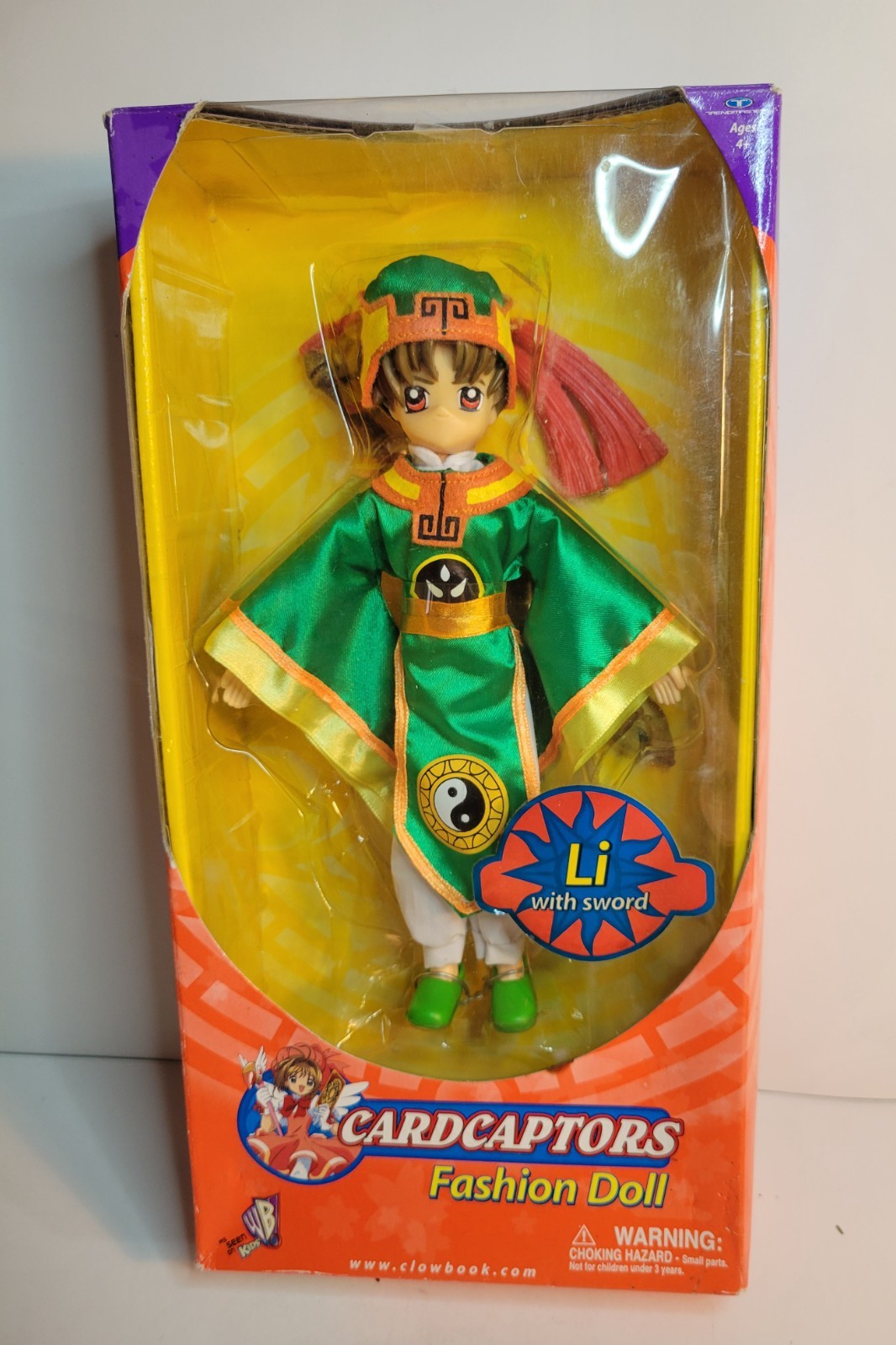 Li Syaoran with Sword Cardcaptors Fashion Doll