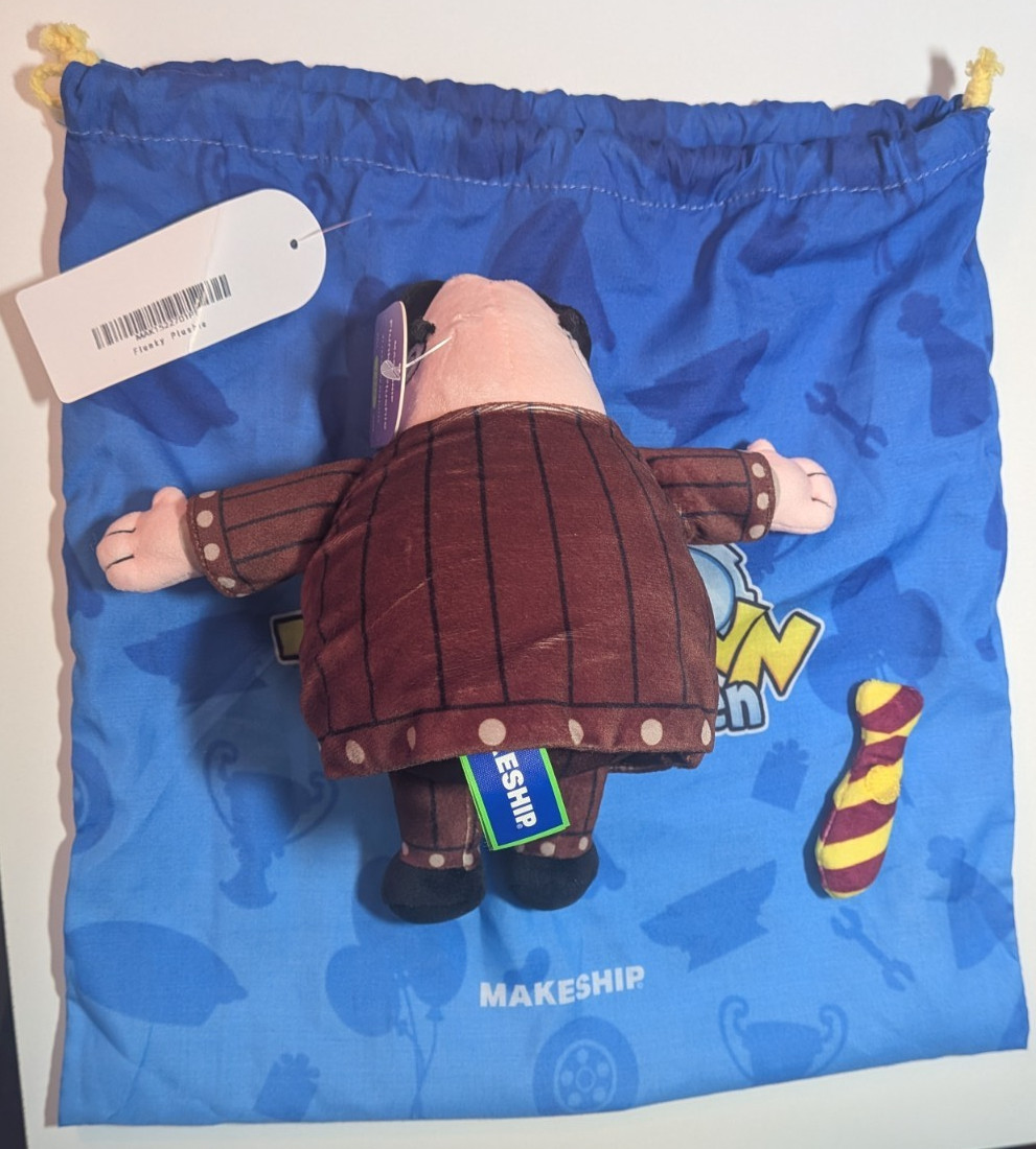 Disney – Toontown Online / Rewritten – Makeship – Cog Flunky – Plush / Plushie