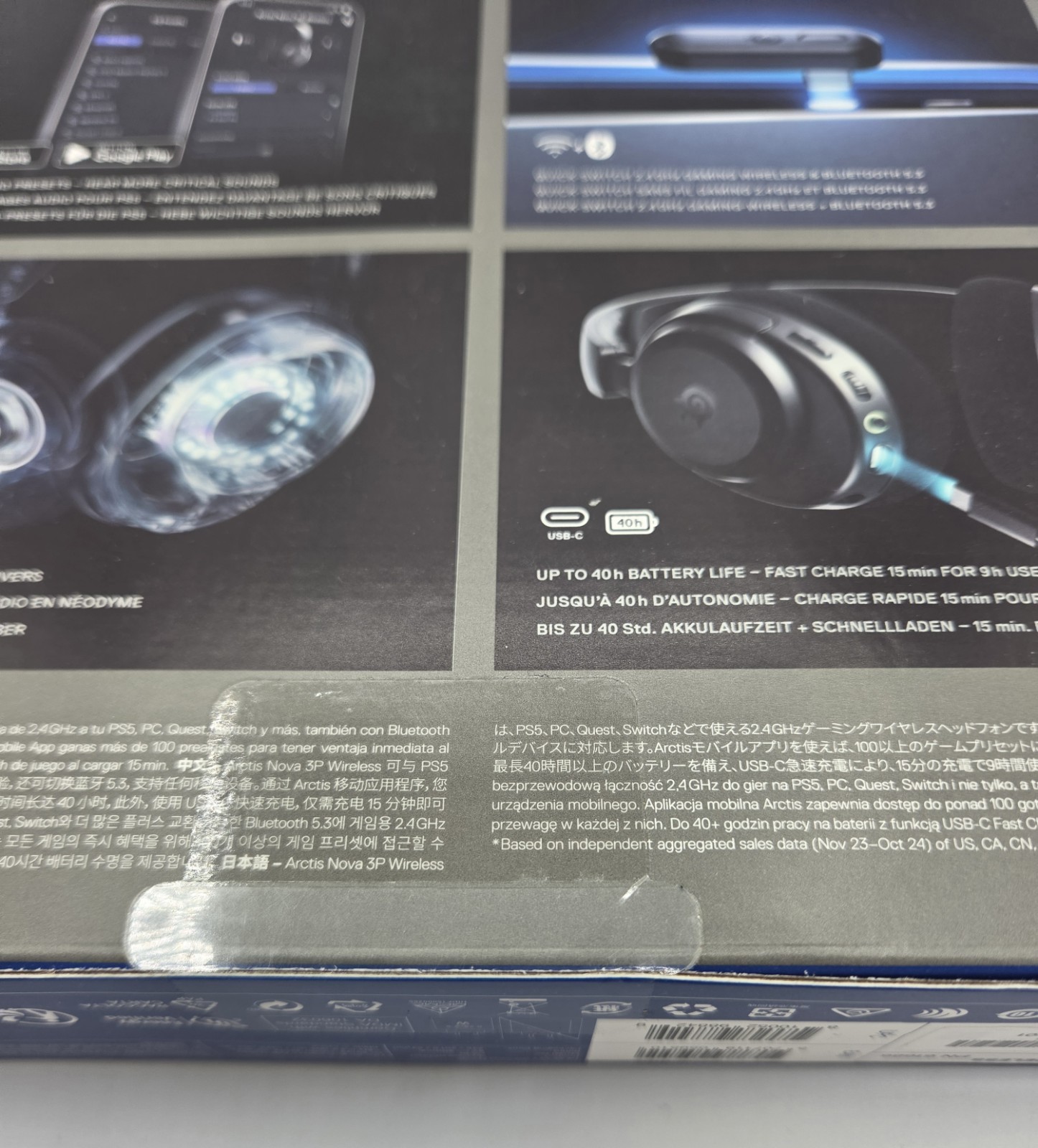 *NEW & SEALED* SteelSeries Arctis Nova 3P Wireless Multi-Platform Gaming Headset