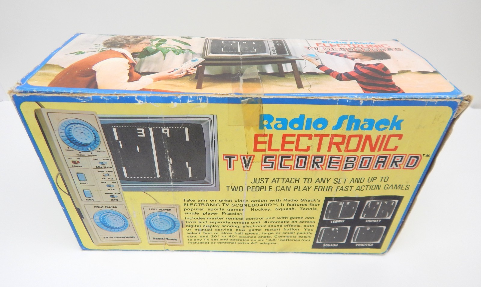 Radio Shack Electronic TV Scoreboard Videogame System Hong Kong