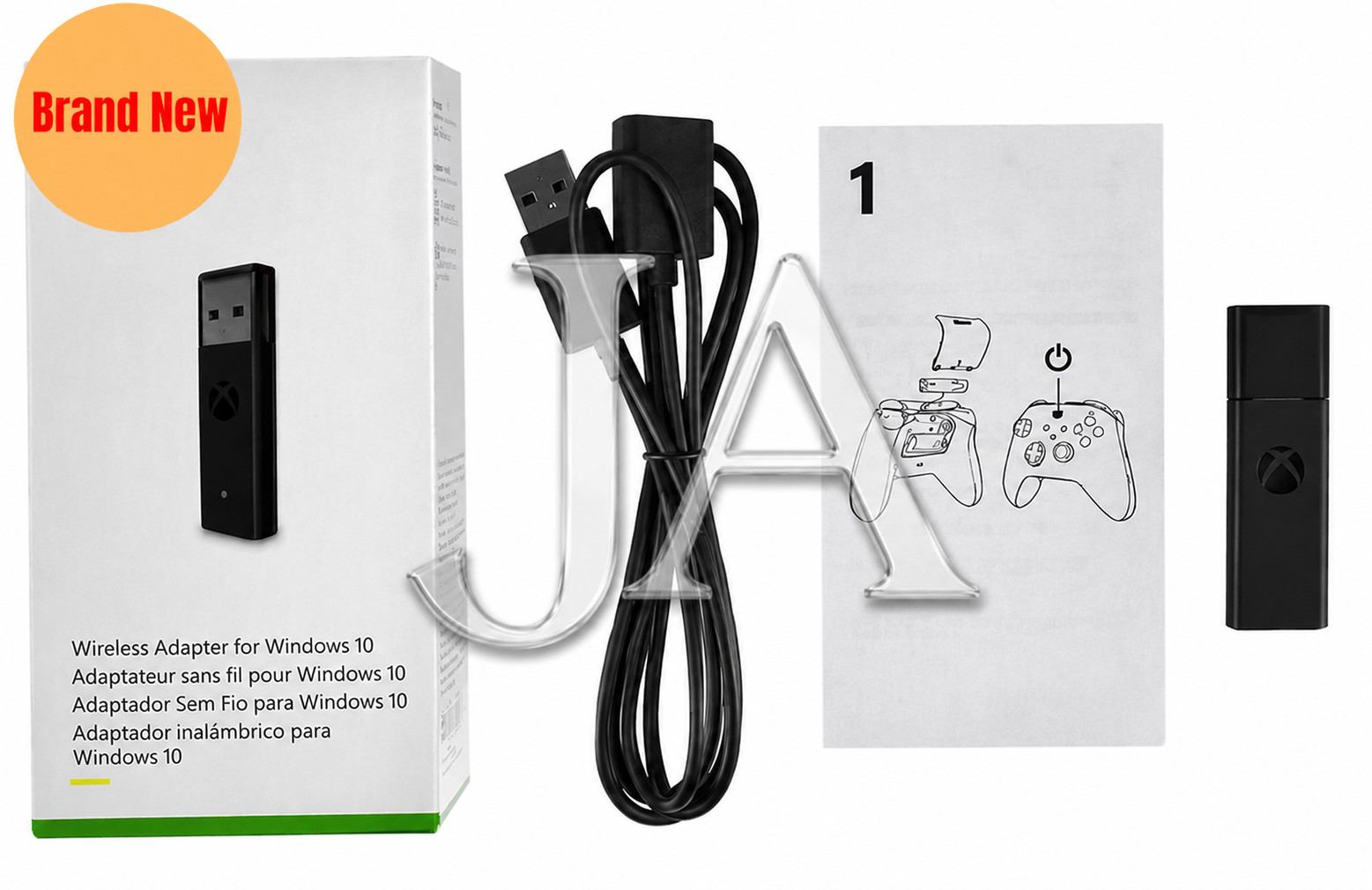 ~BRAND NEW~OEM Microsoft Xbox One Wireless Controller Adapter for Windows PC