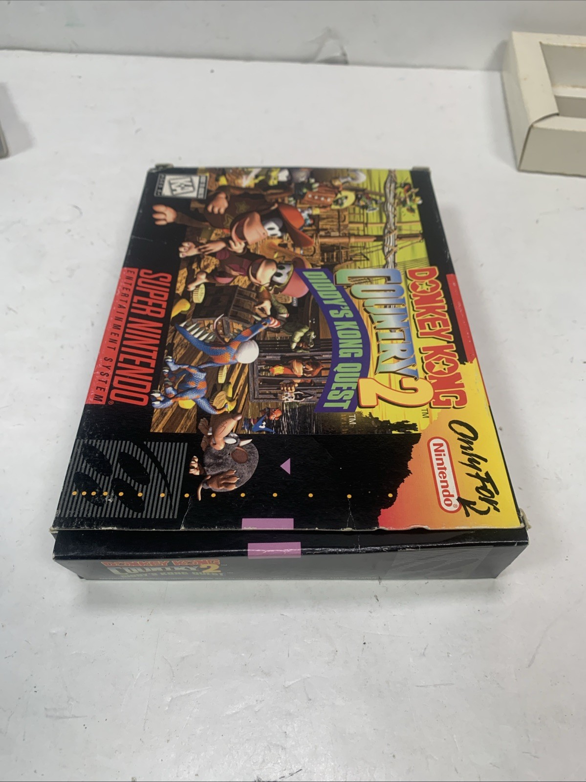 Super Nintendo DONKEY KONG COUNTRY 2 SNES NTSC-U/C 1995 CIB Manual + Inserts