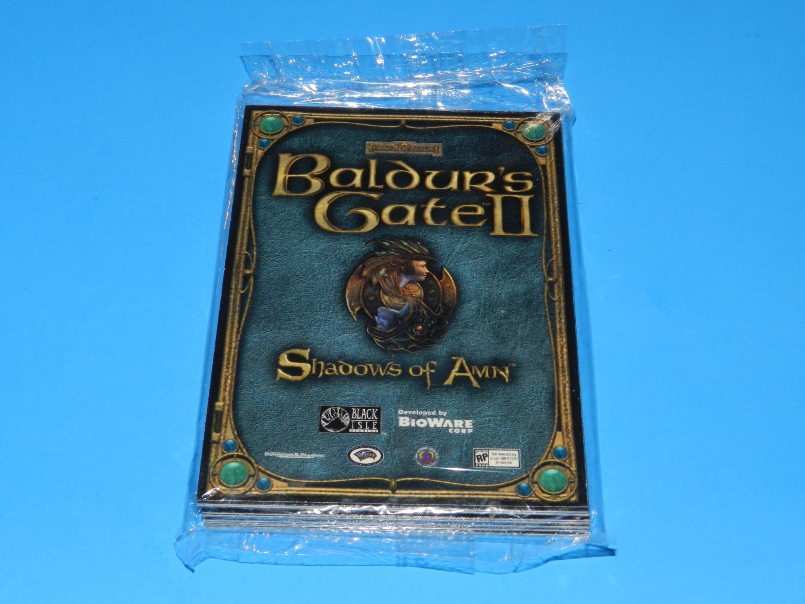 New Sealed Balder’s Gate II Shadown of Amn Promotional Trading Card Pack Black I