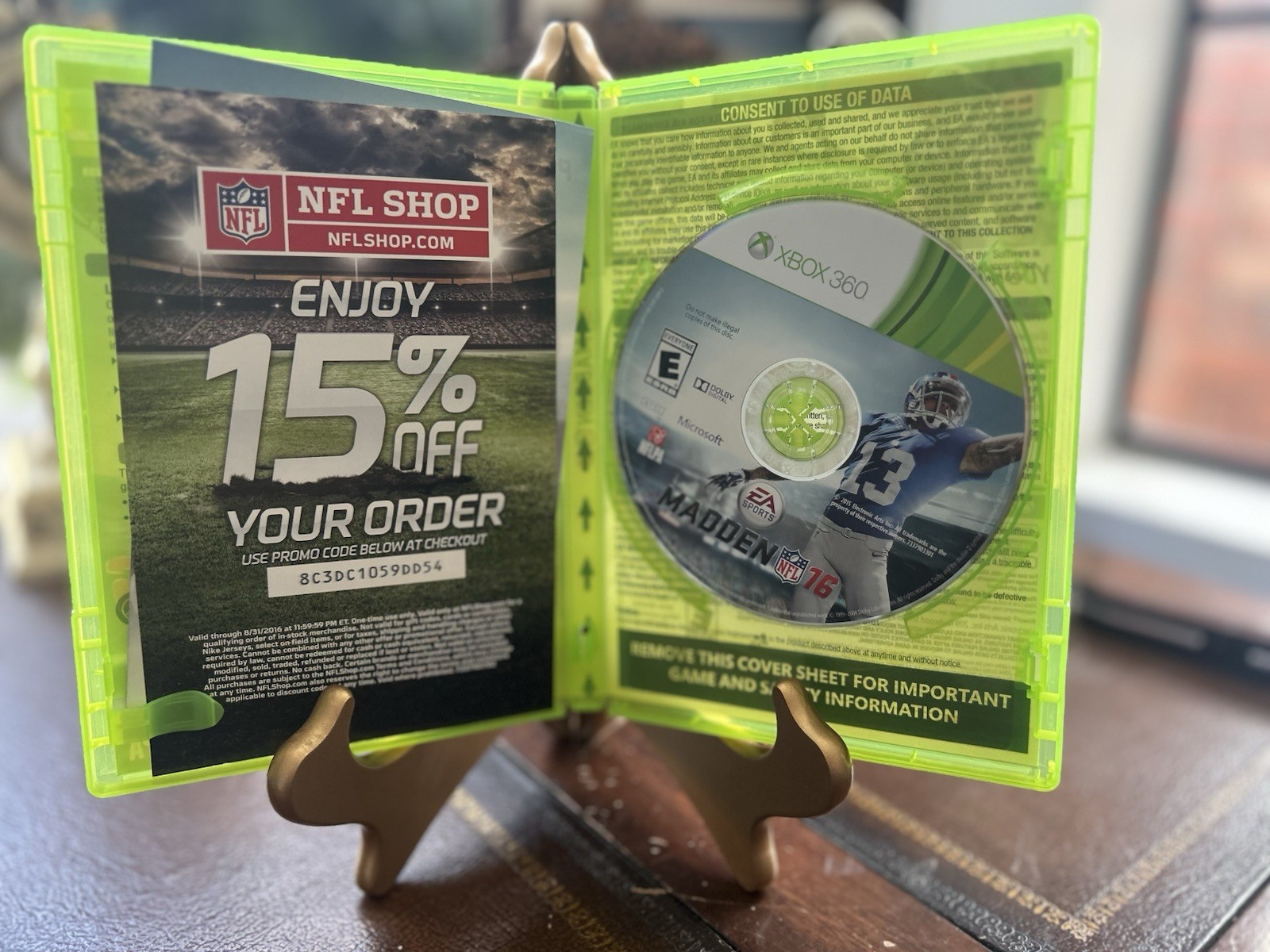 EA Sports Madden NFL 16 Xbox 360 Better with Kinect Online Multiplayer