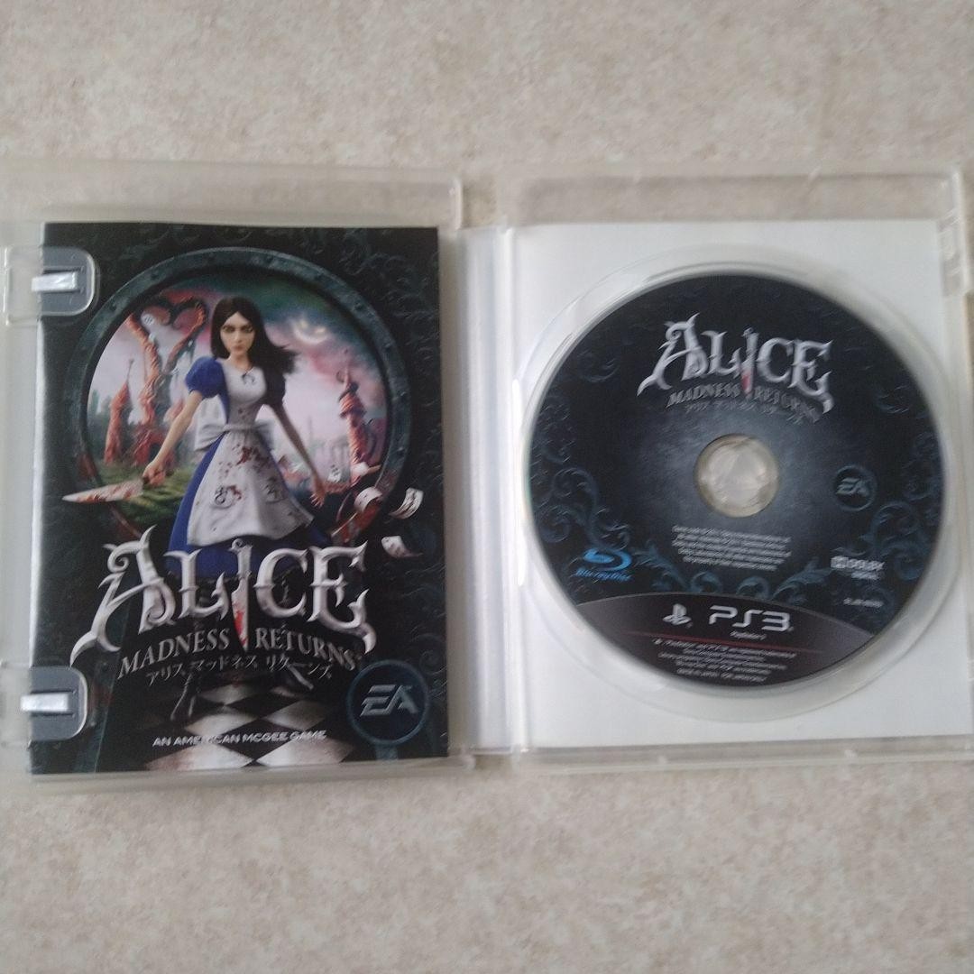 PlayStation3 Alice Madness Returns PS3 Video Game Authentic Rare Classic