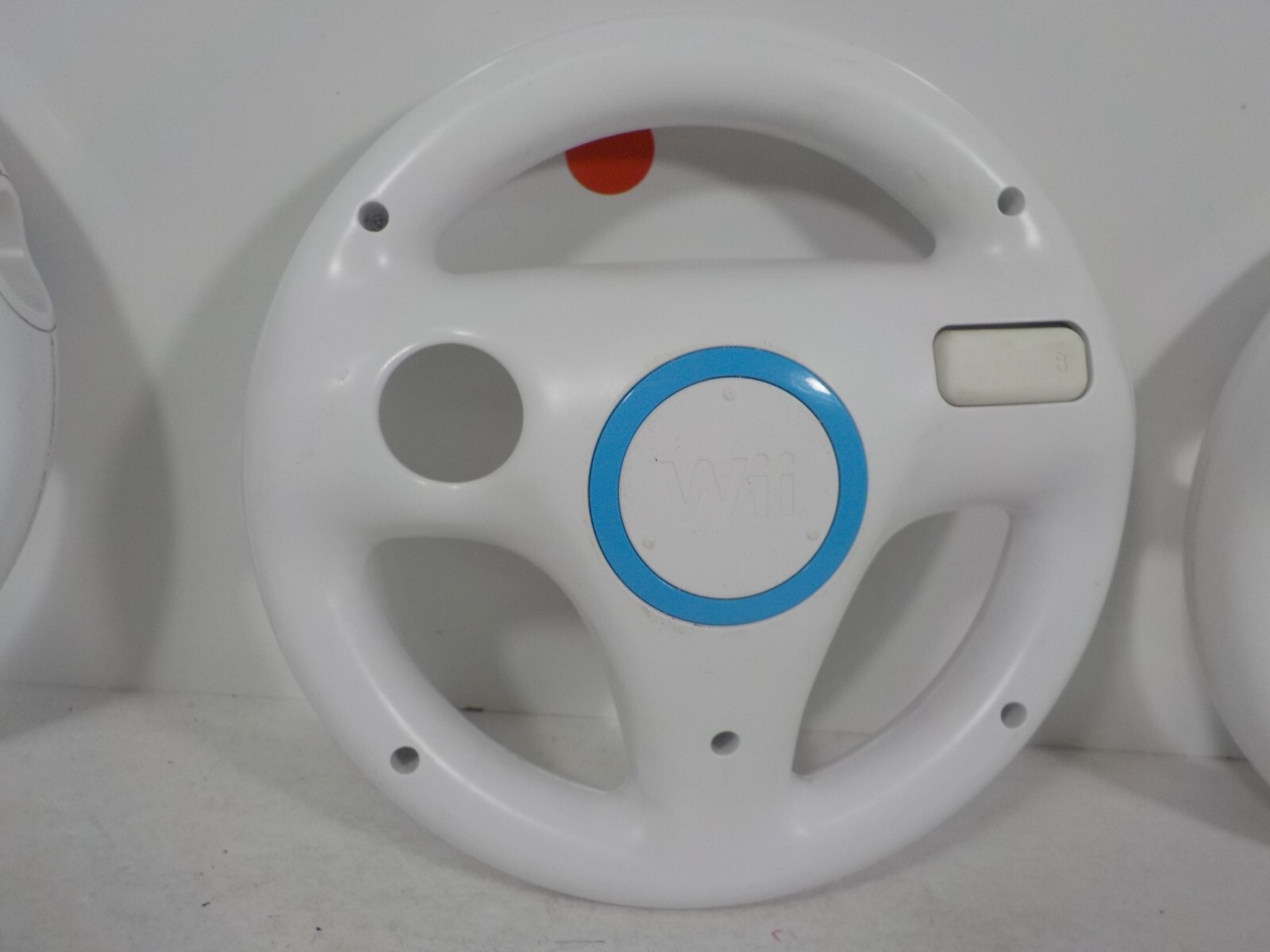 N A129 3pcs Mario Kart Racing Steering Wheel Nintendo Wii Remote Game Controler