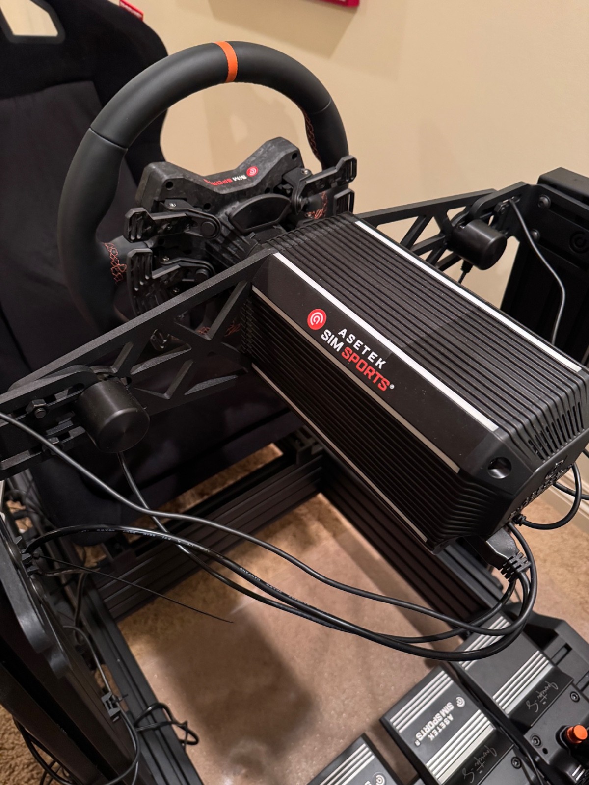 Turnkey Racing Simulator – Asetek, Sim-Lab, O-Rouge, & Other High End Gear