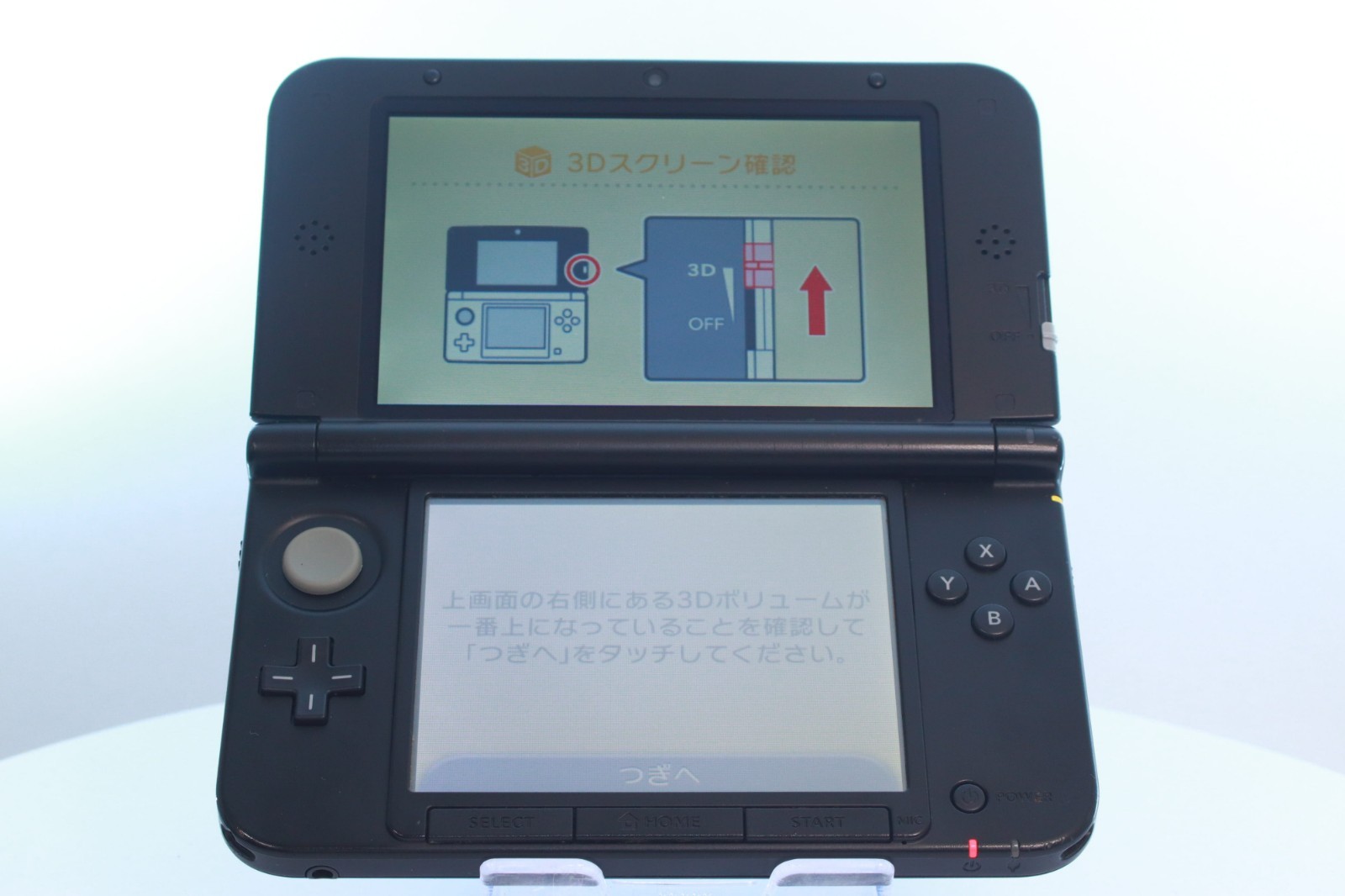 JP Game Nintendo 3DS LL XL Blue Black [Rank :B] Region-locked