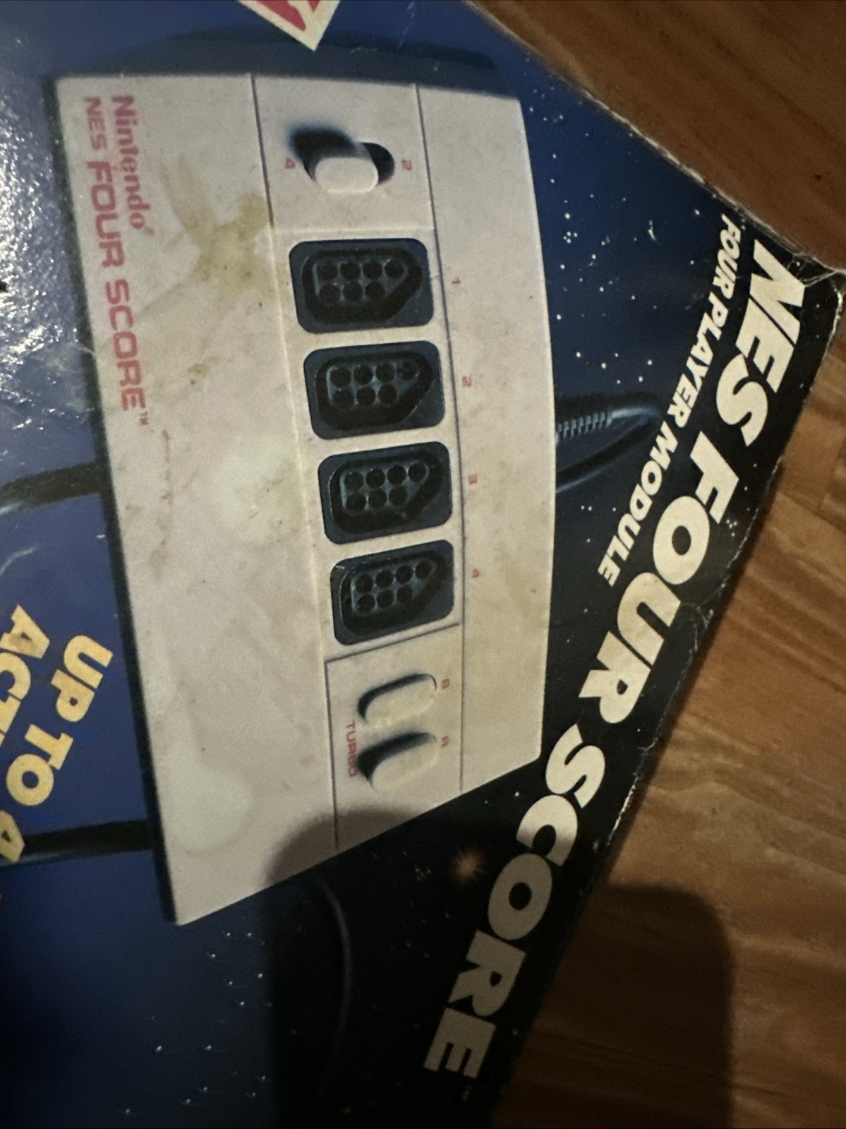 Nintendo Nes 4 Score Module – Gray With Manual & Stickers & Poster