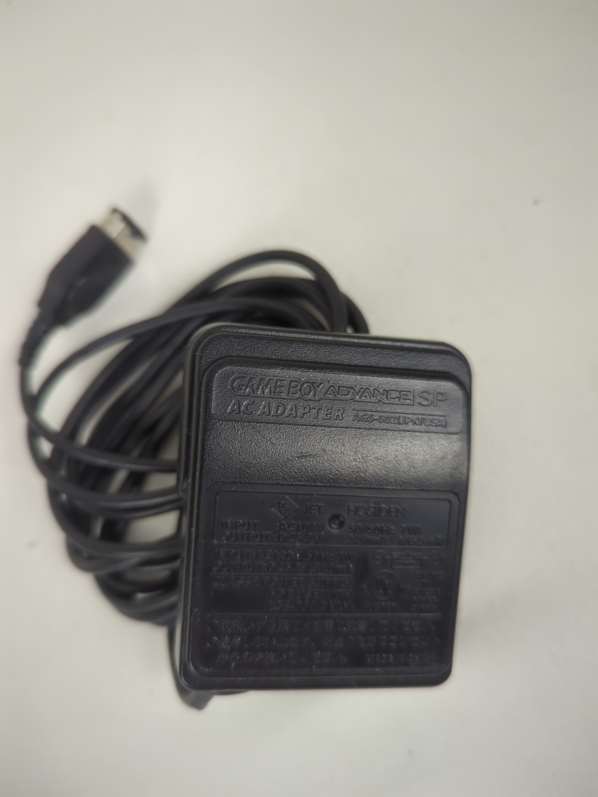 Nintendo Gameboy Advance SP OEM AC Adapter Wall Charger AGS 002 Official Orig.