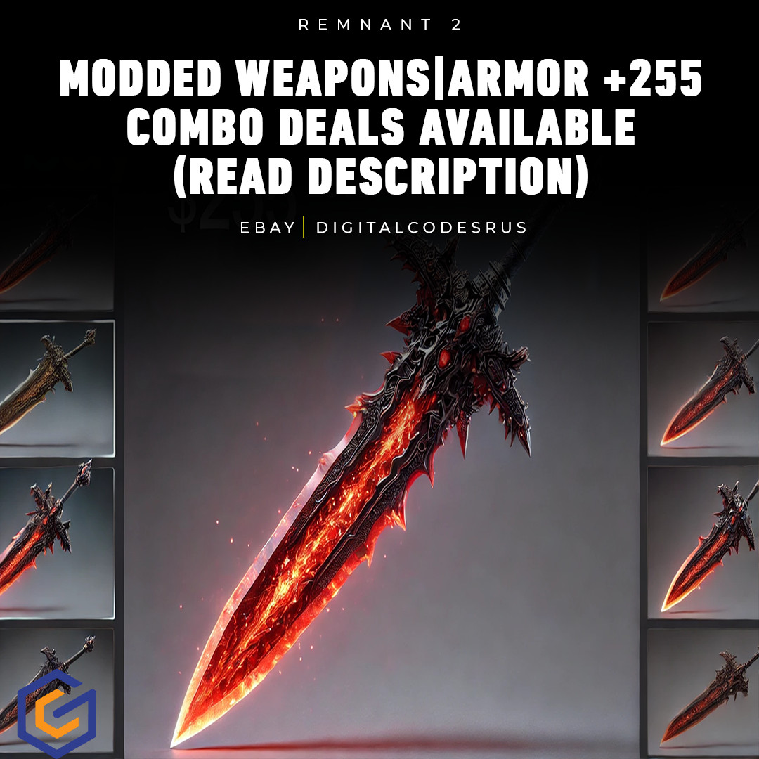 Remnant 2 – Modded Weapons+Armor (+255 or Your Choice) Dark Horizon PS5/Xbox/PC